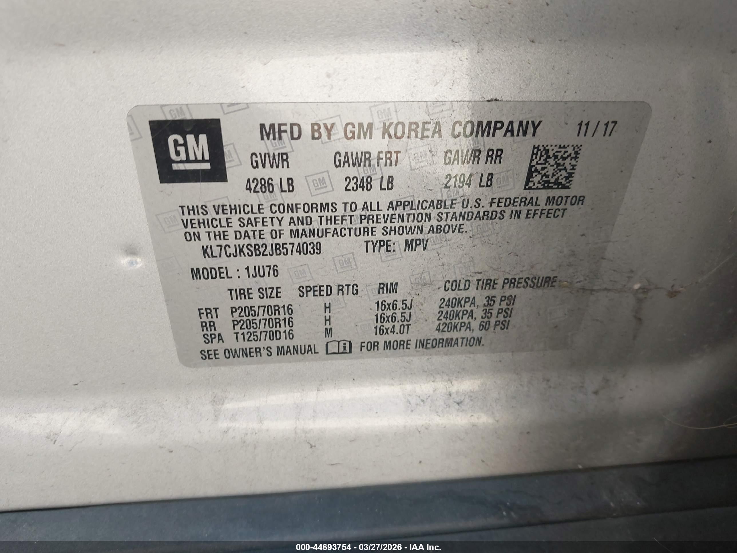 CHEVROLET TRAX image 9