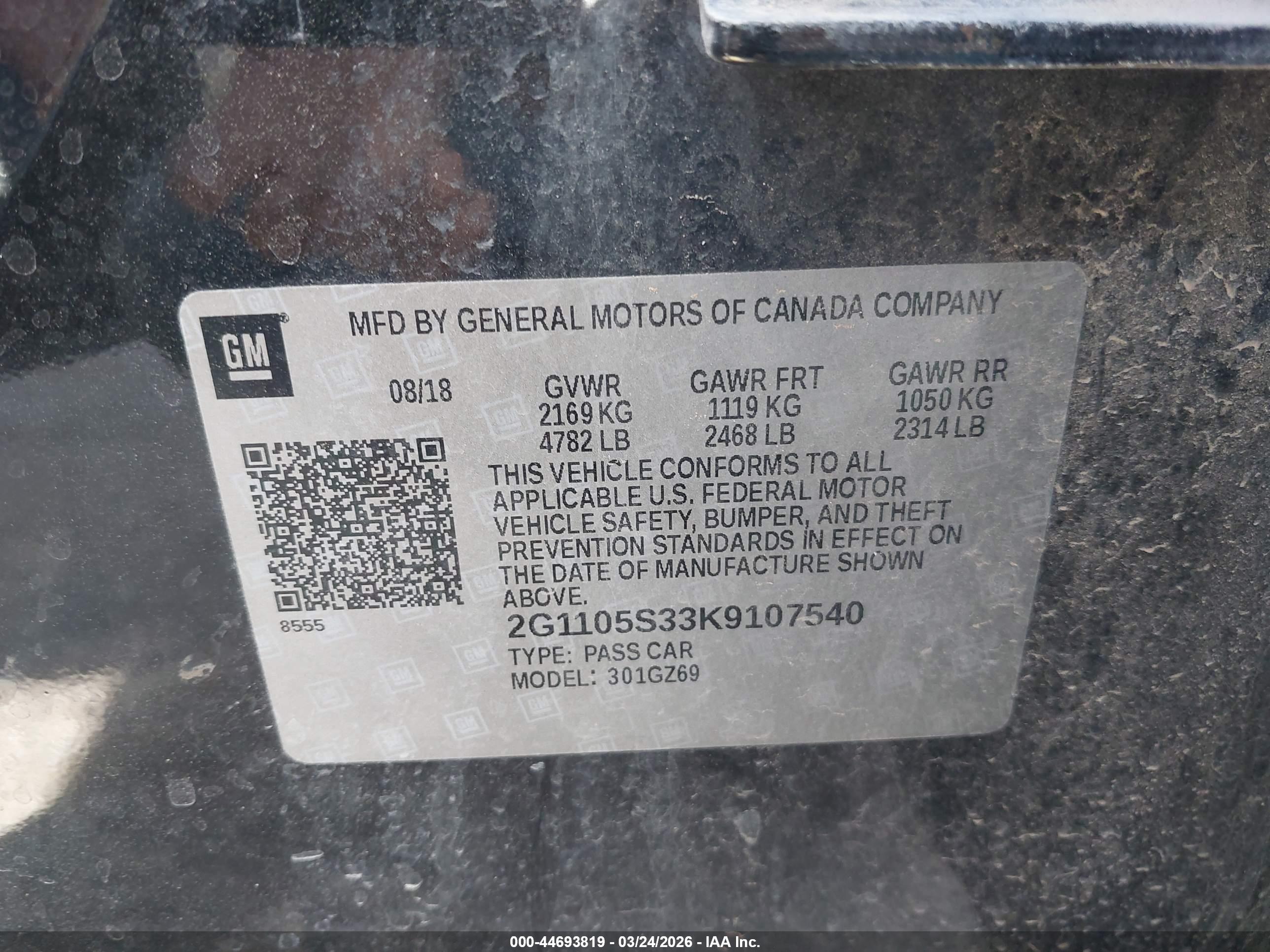 CHEVROLET IMPALA image 9