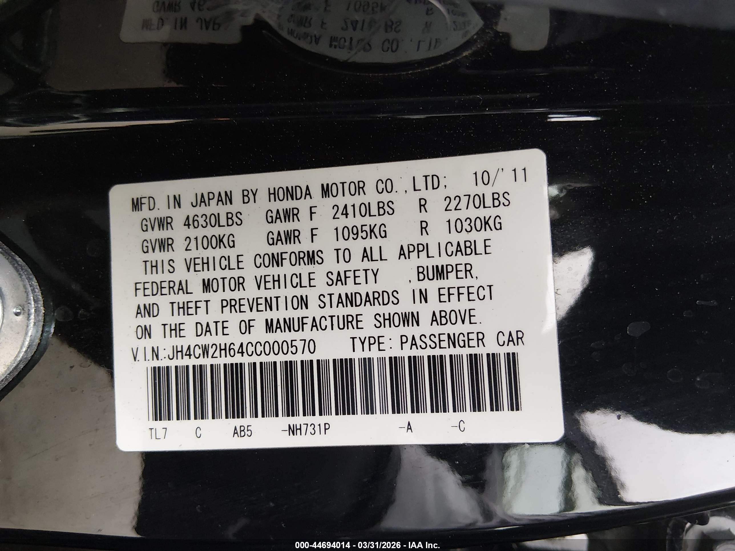 ACURA TSX image 9