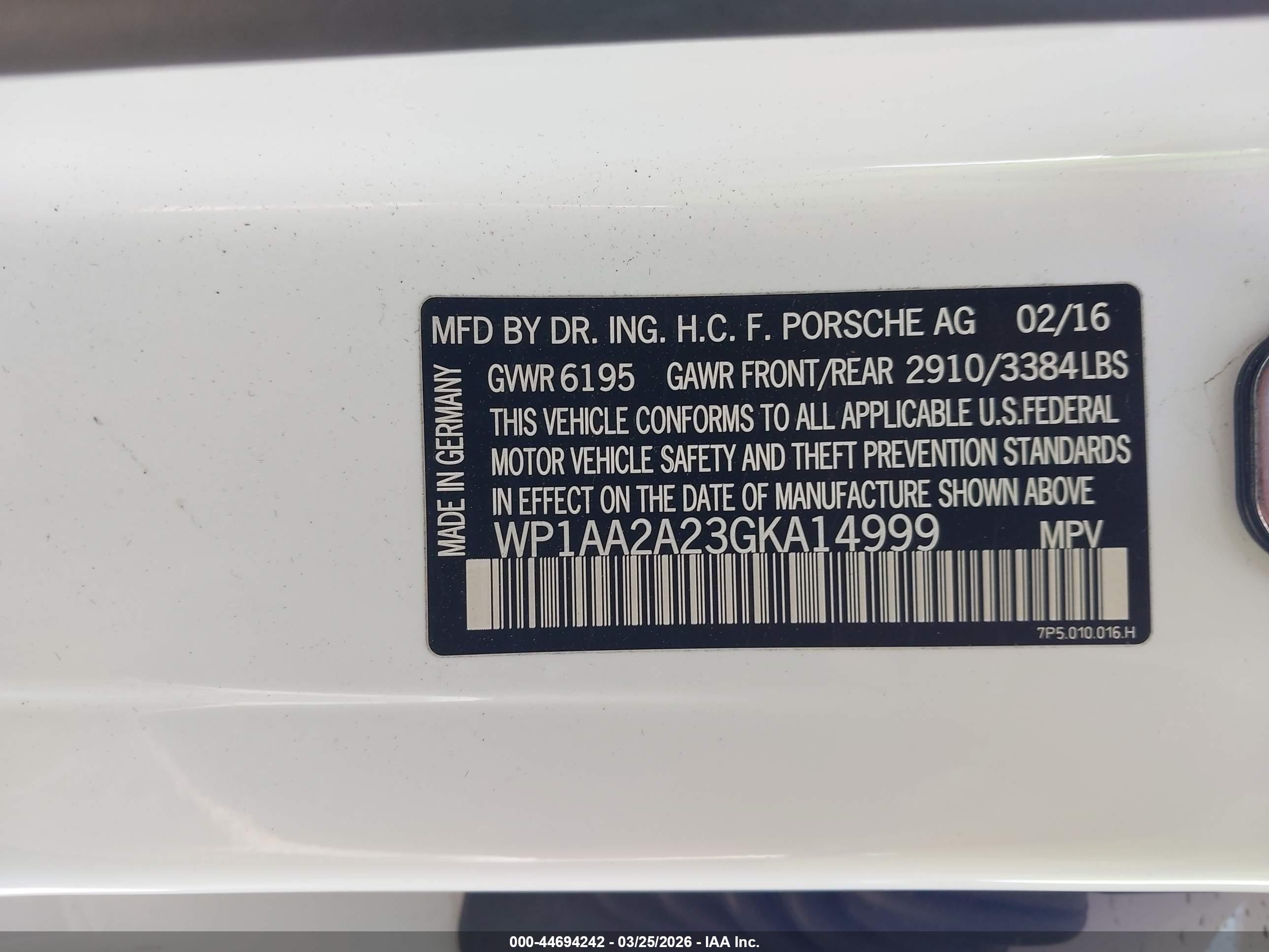 PORSCHE CAYENNE image 9