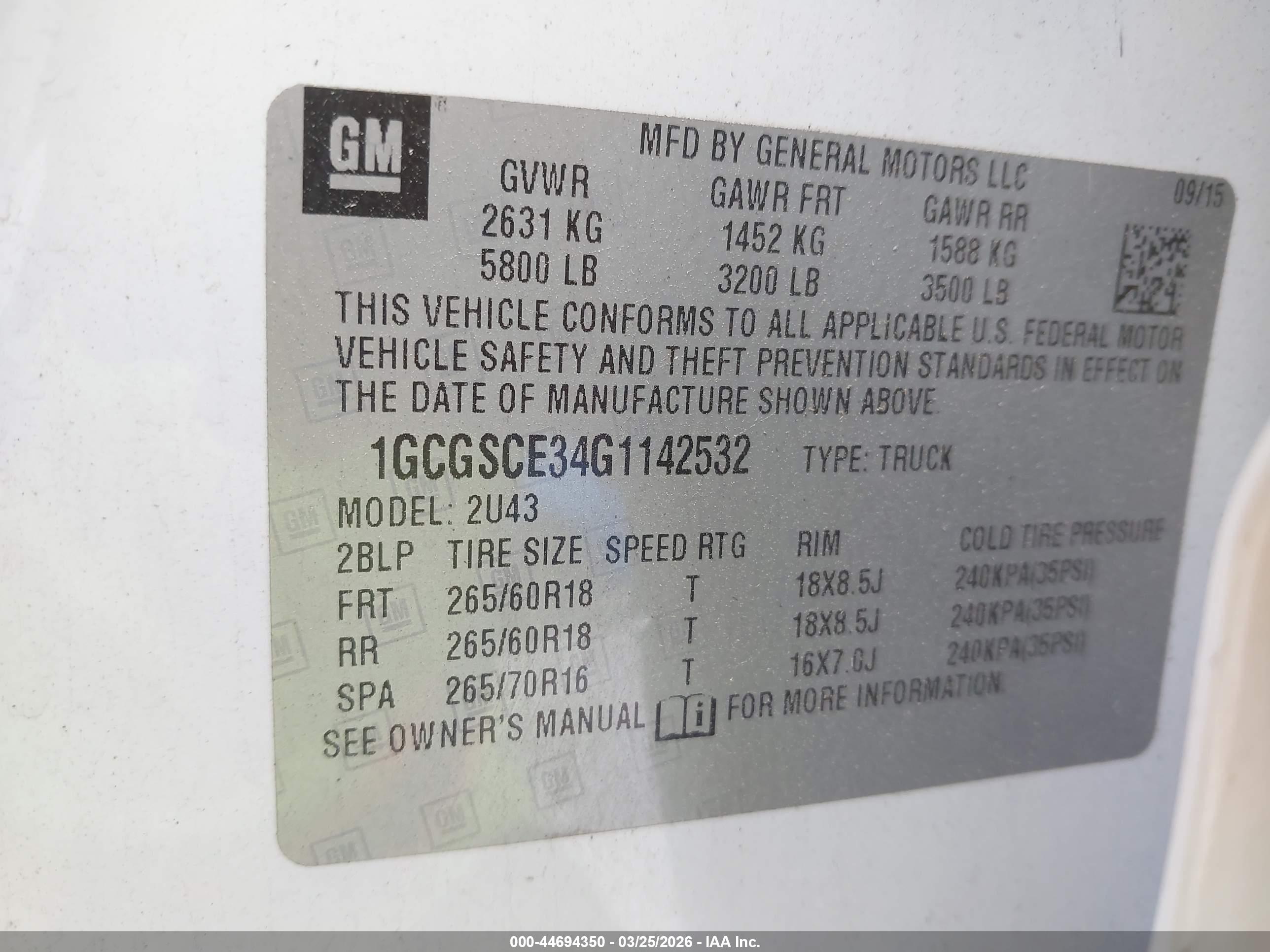 CHEVROLET COLORADO image 9
