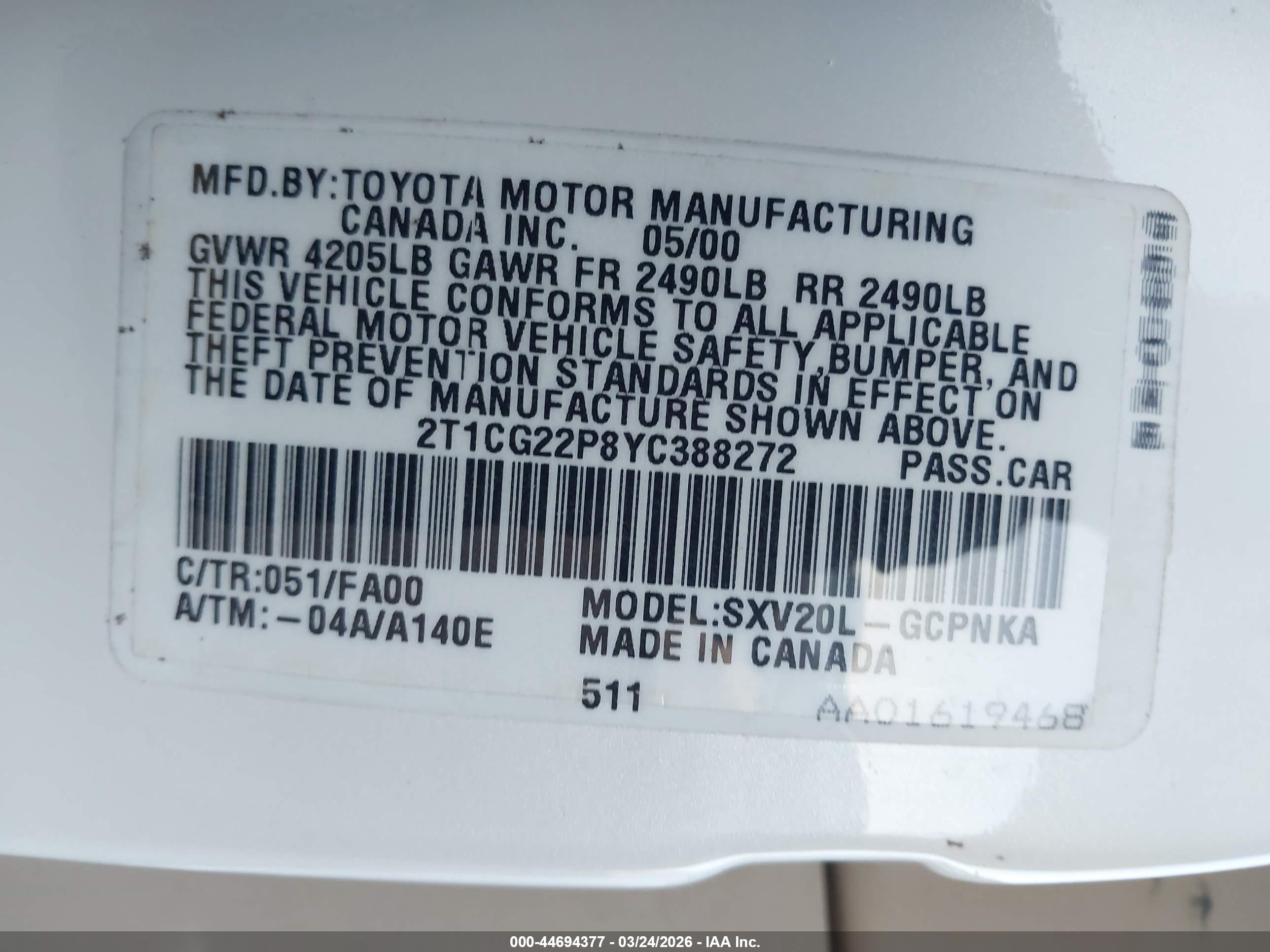 TOYOTA CAMRY image 9