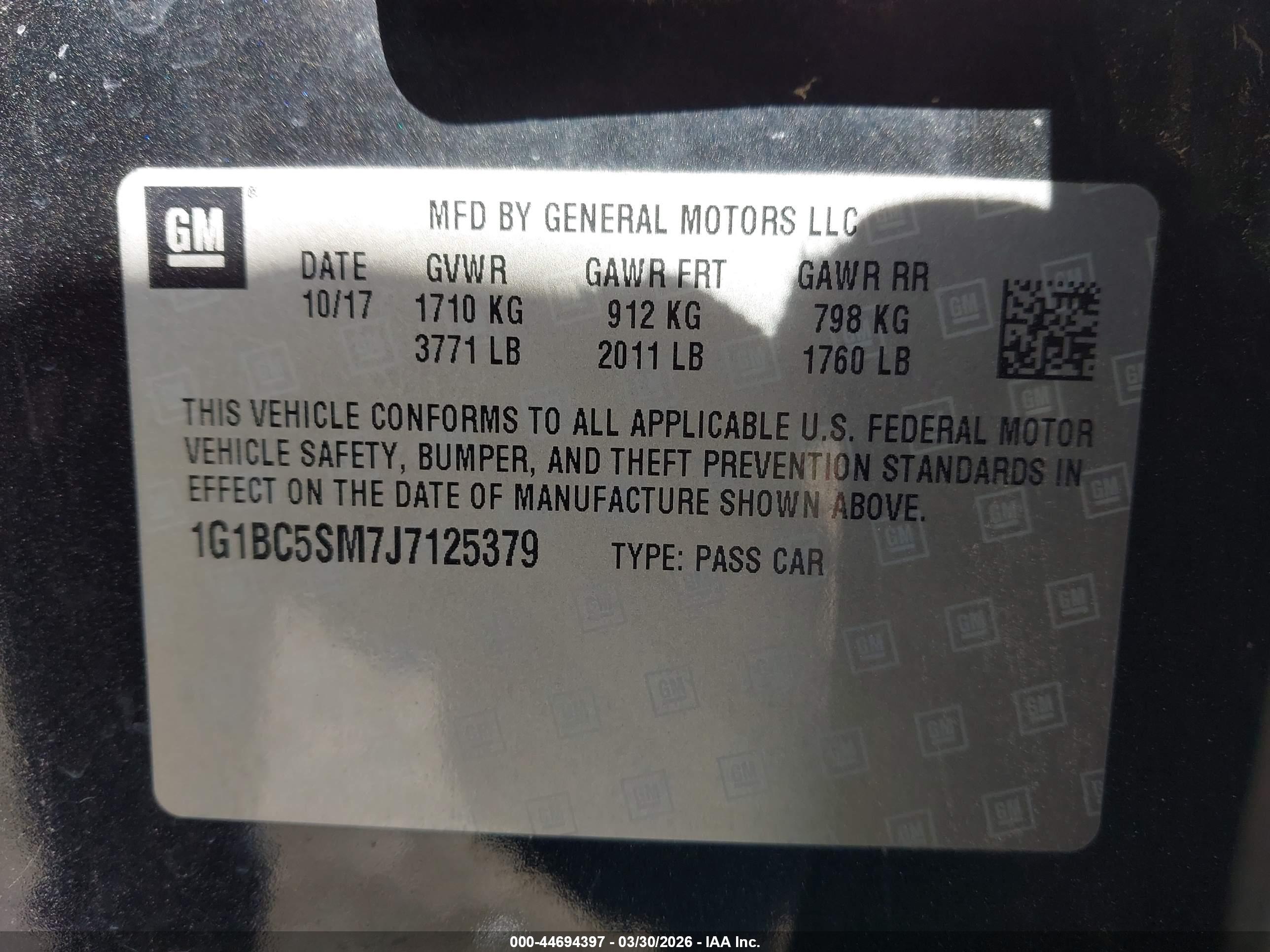 CHEVROLET CRUZE image 9