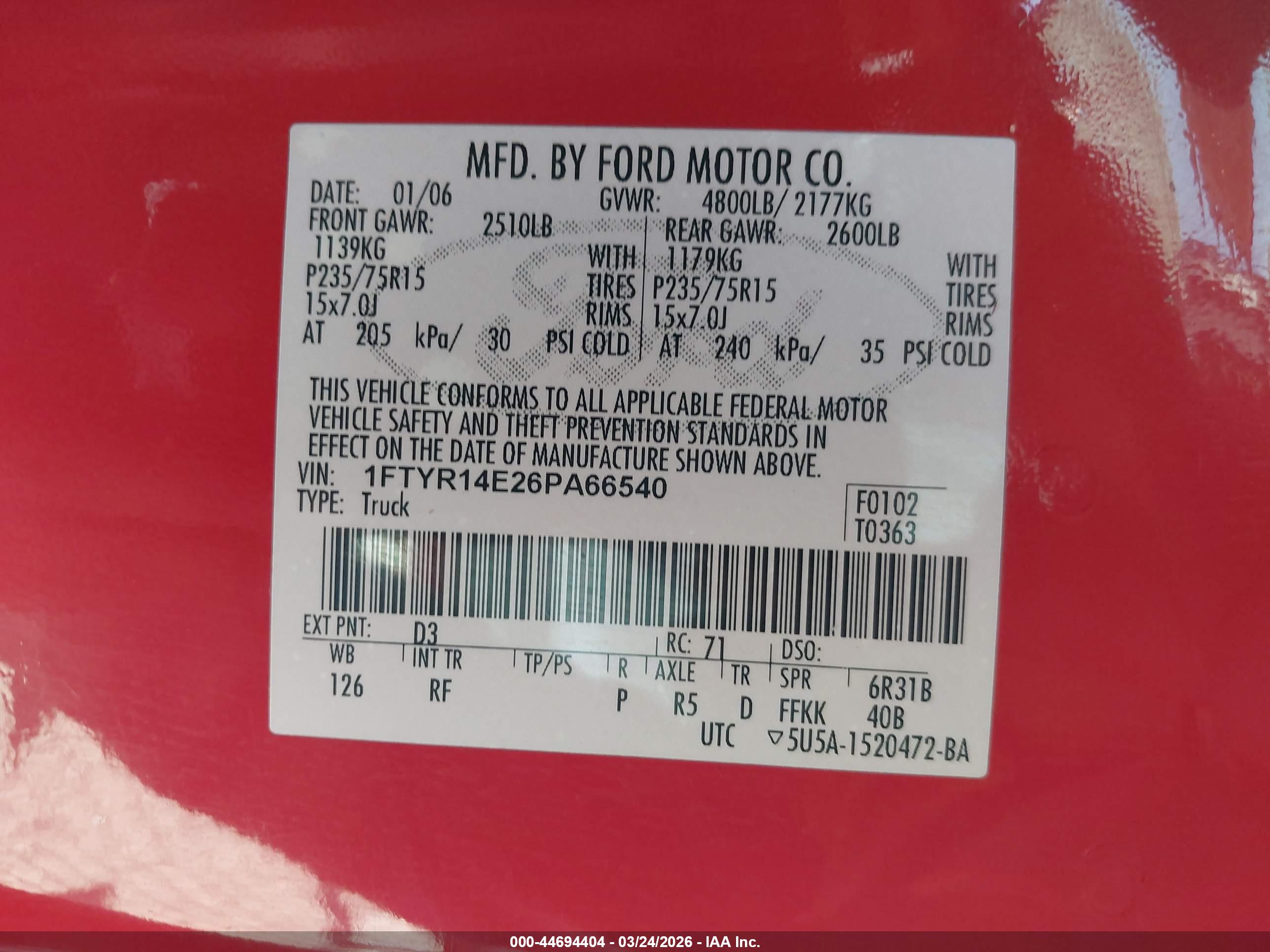 FORD RANGER image 9
