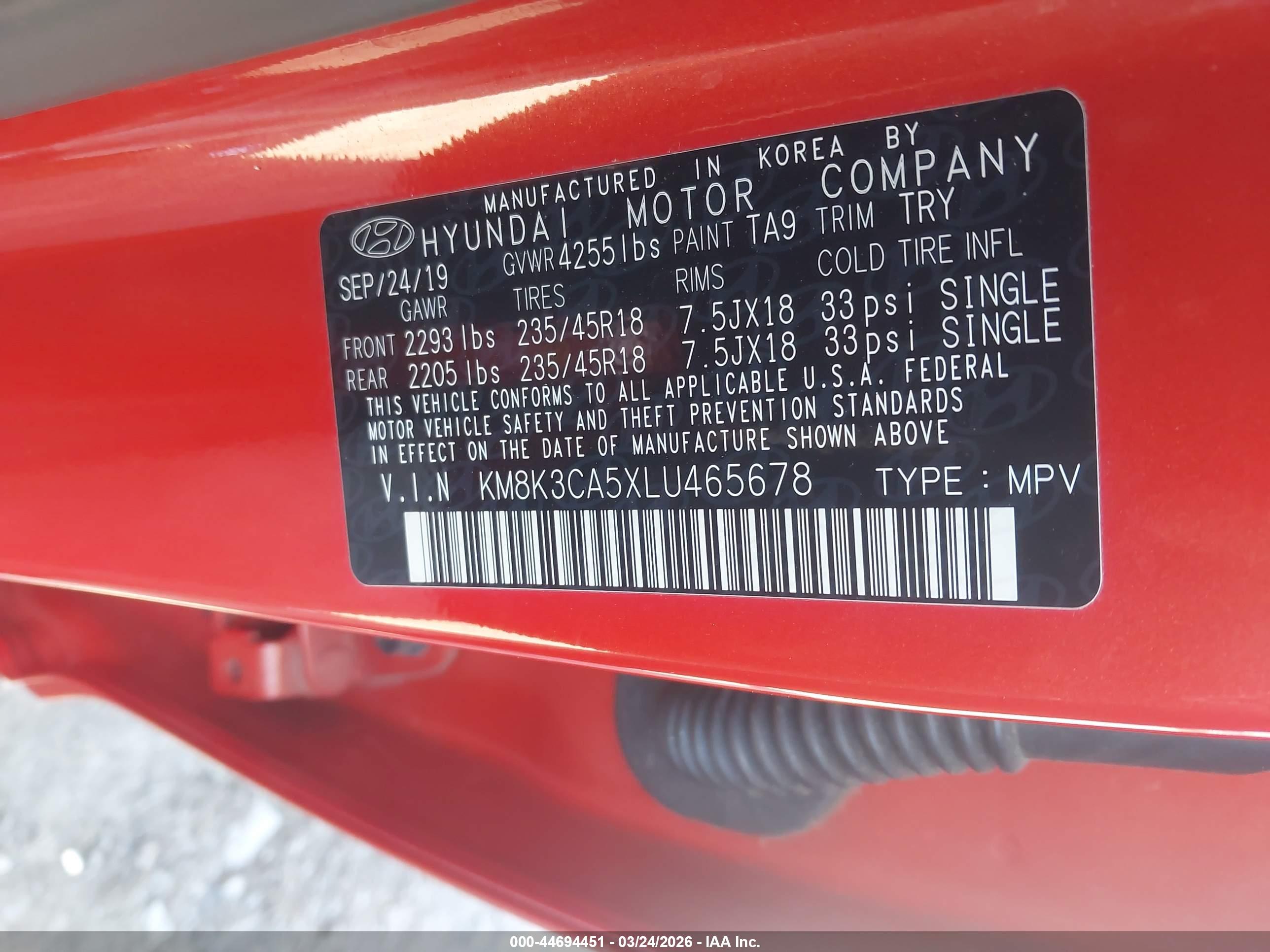 HYUNDAI KONA image 9