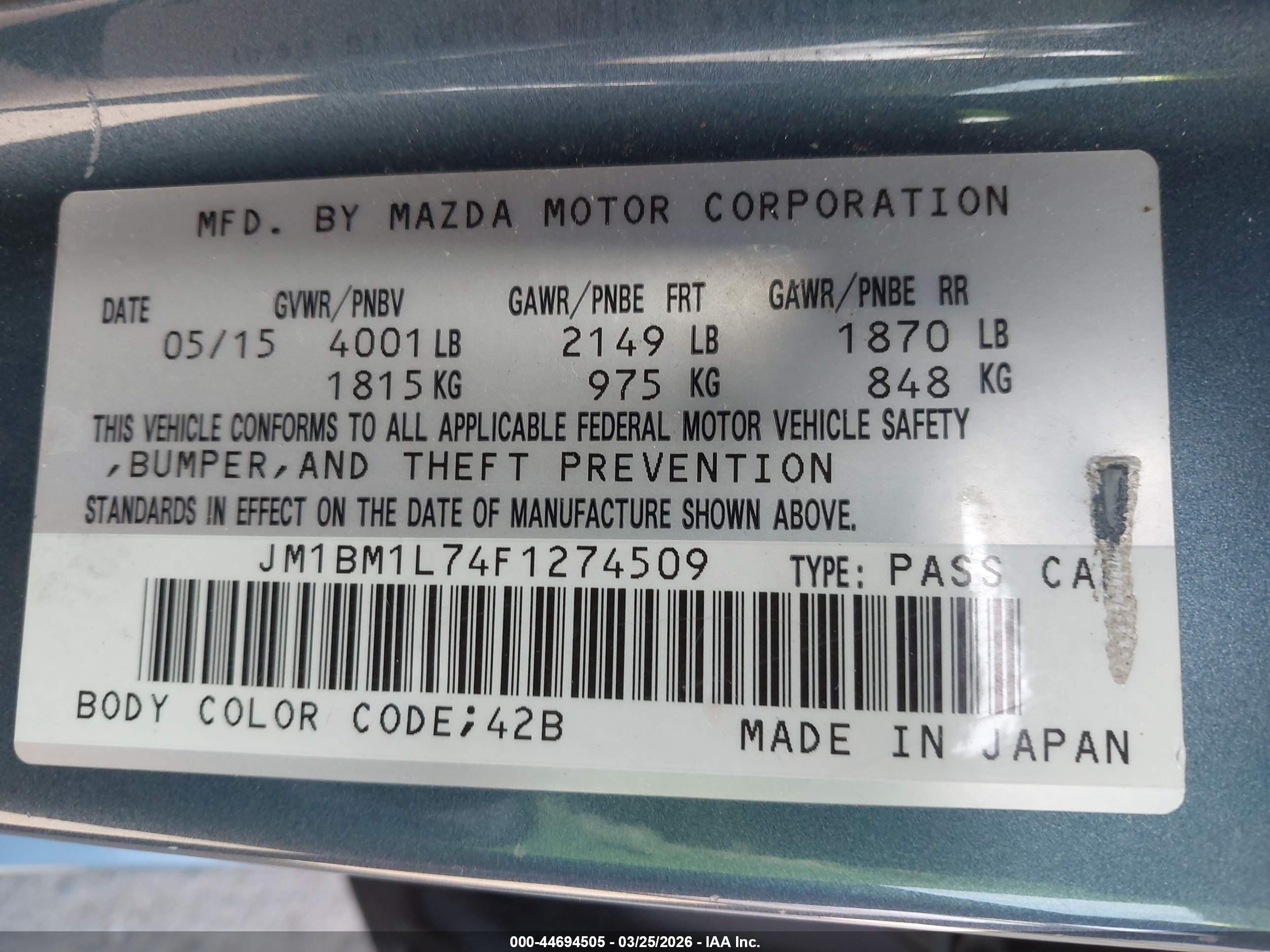 MAZDA MAZDA3 image 9