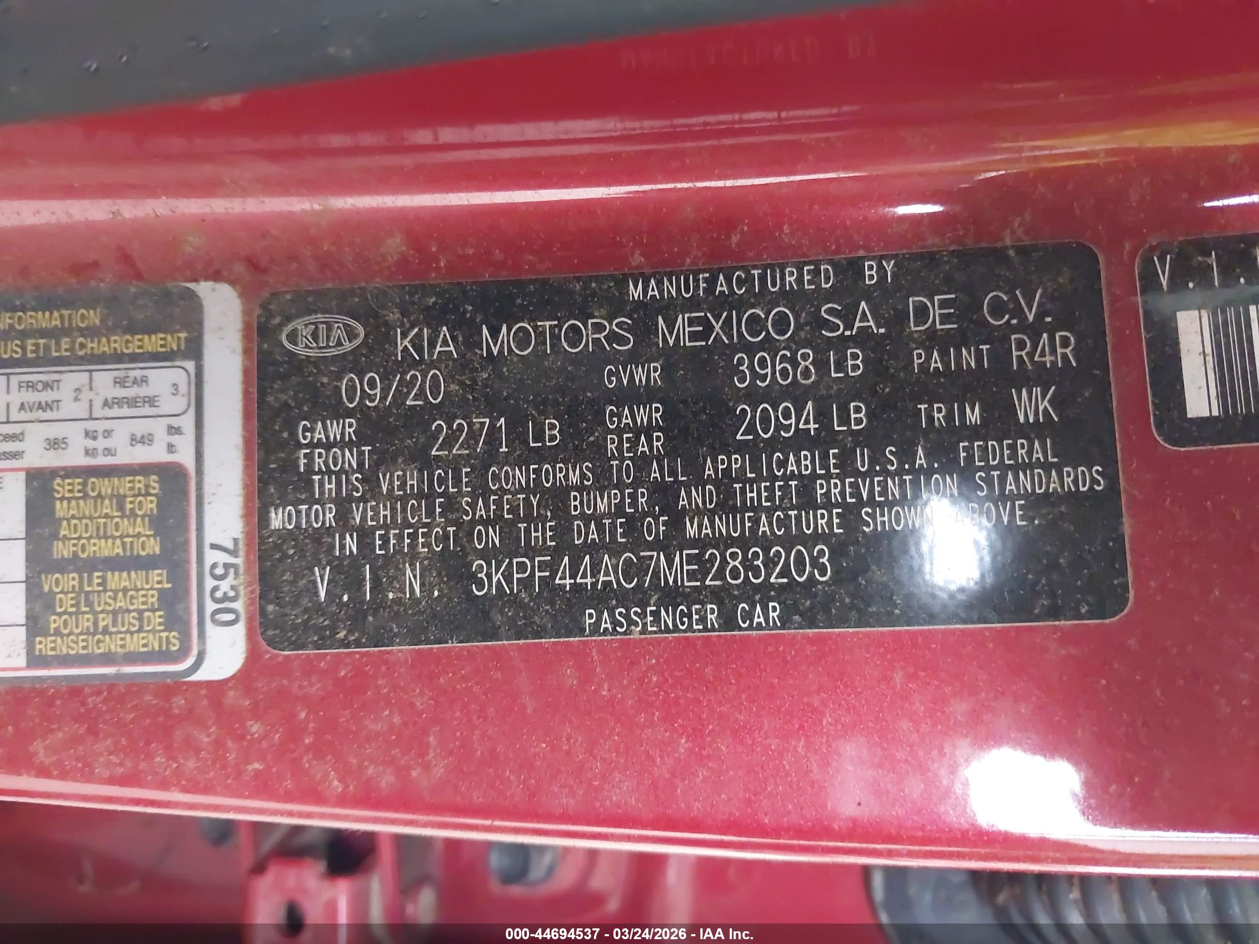 KIA FORTE image 9