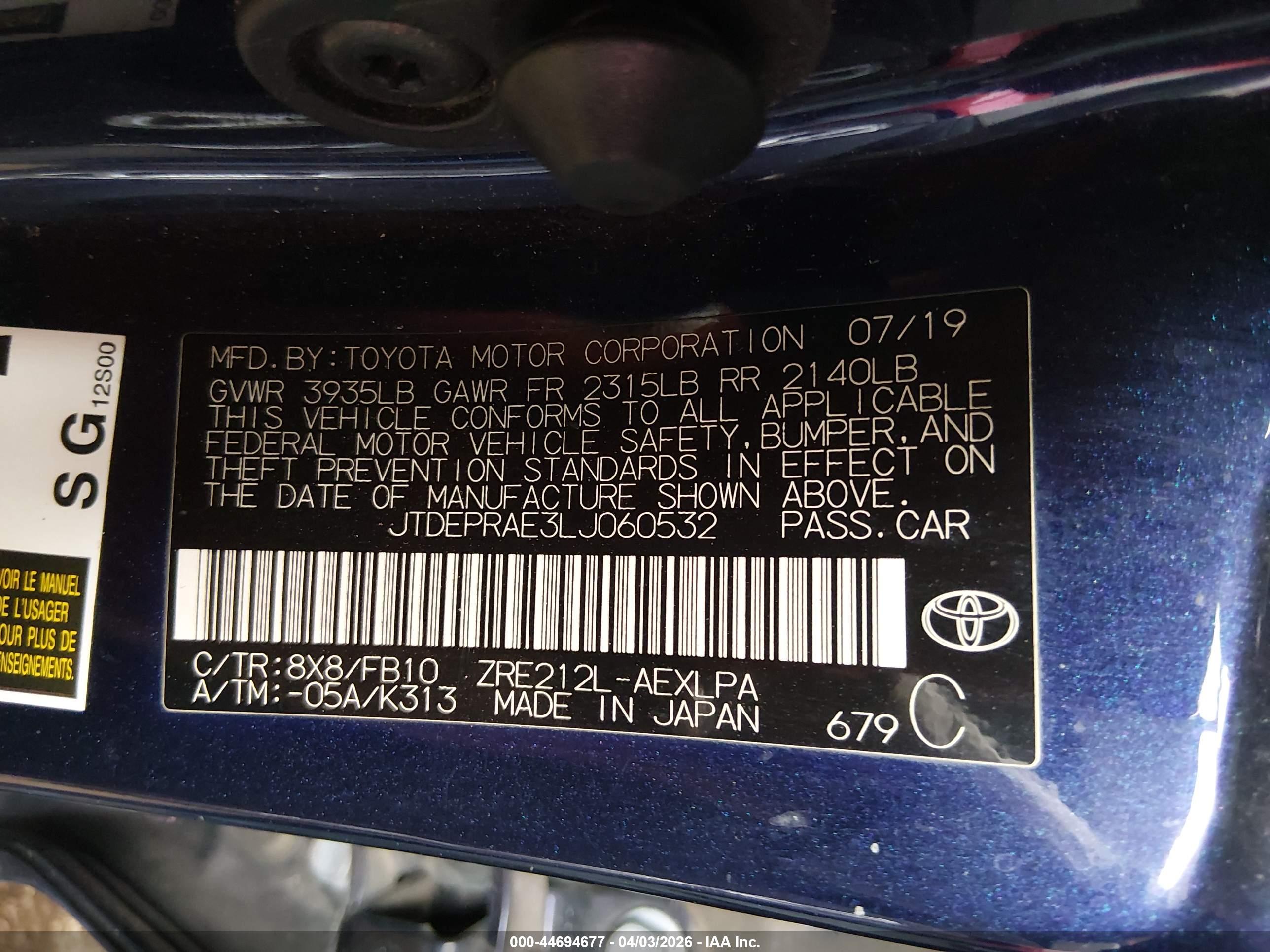 TOYOTA COROLLA image 9