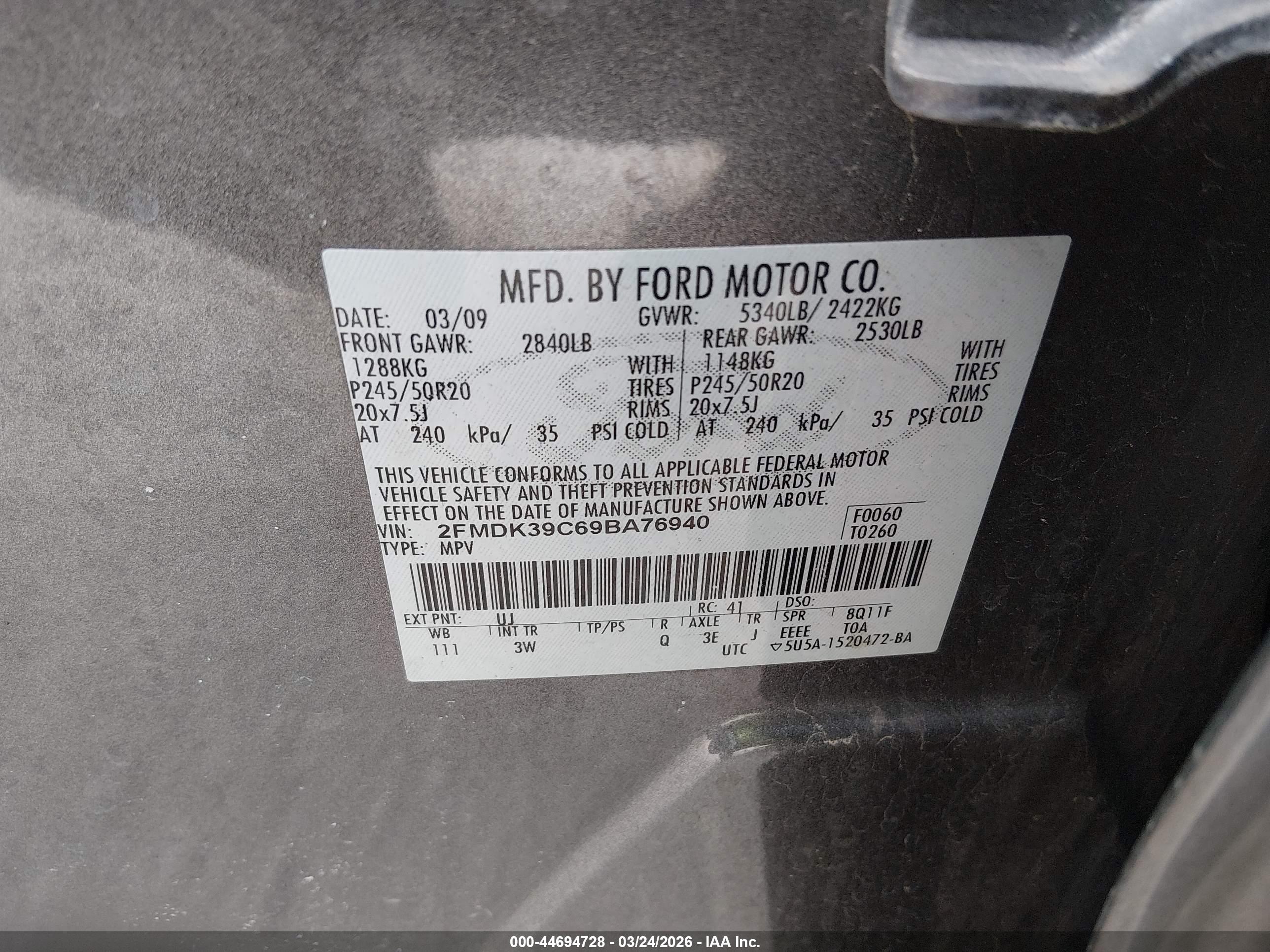 FORD EDGE image 9