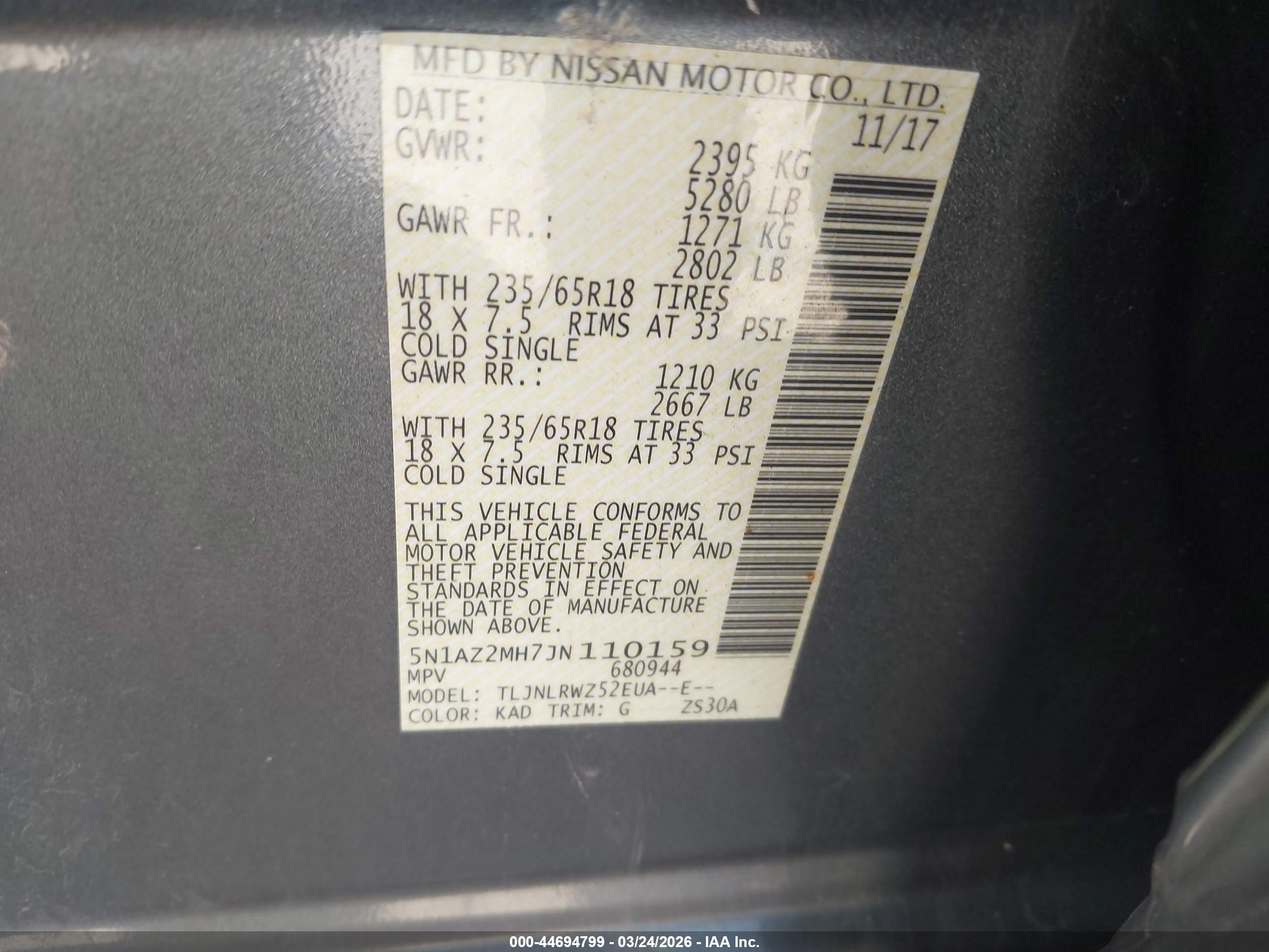 NISSAN MURANO image 9
