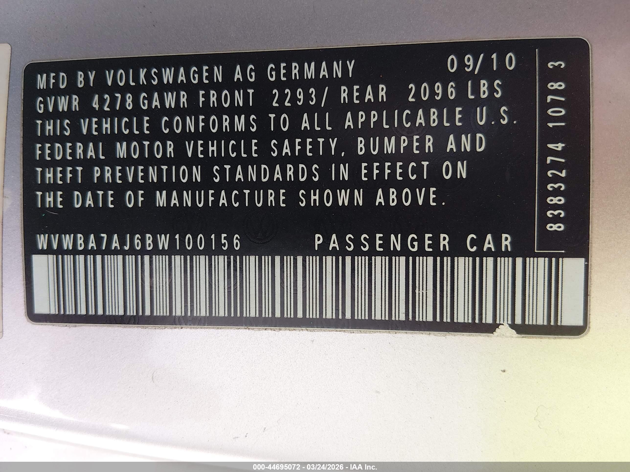 VOLKSWAGEN GOLF image 9