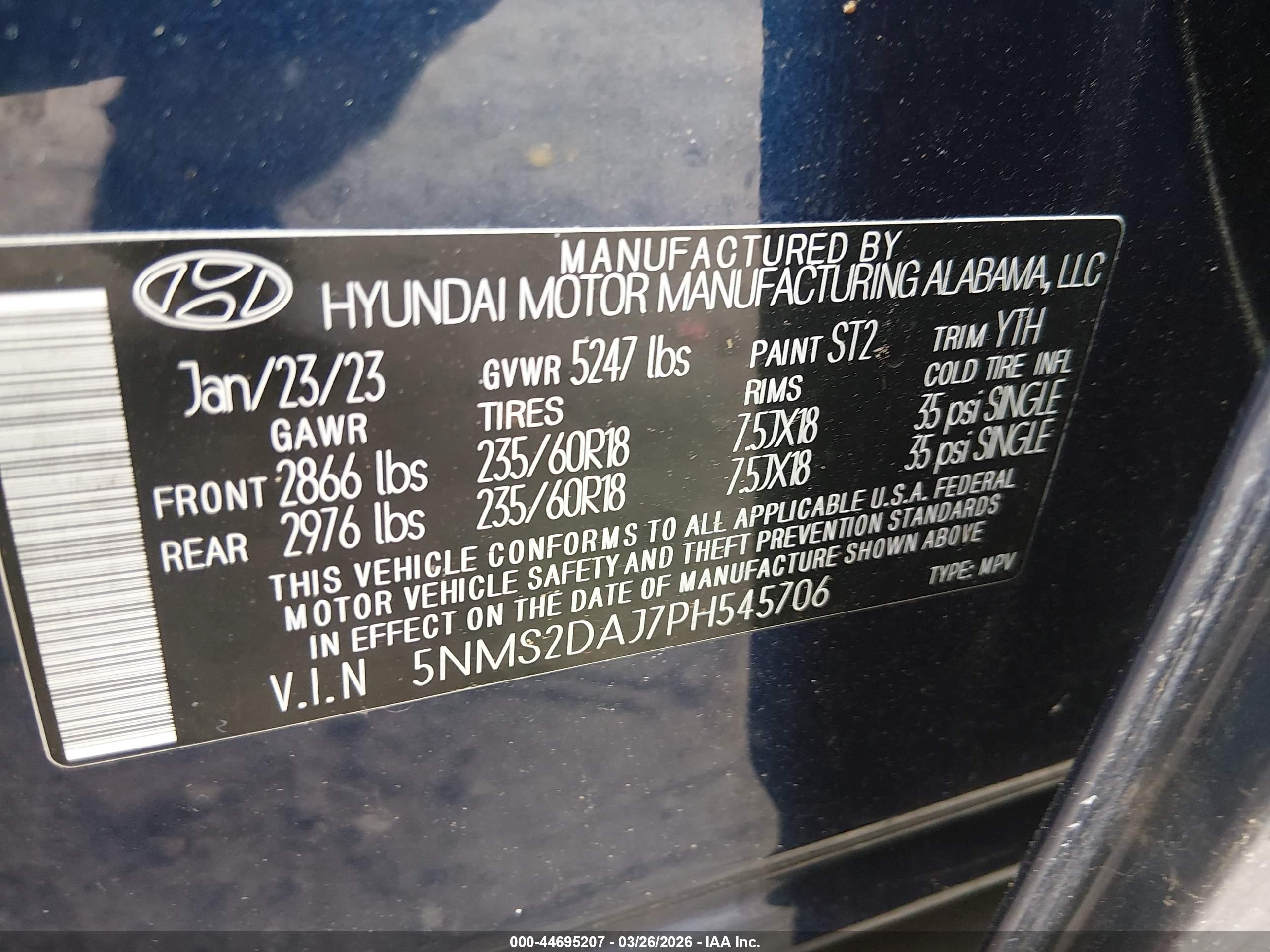 HYUNDAI SANTA image 9