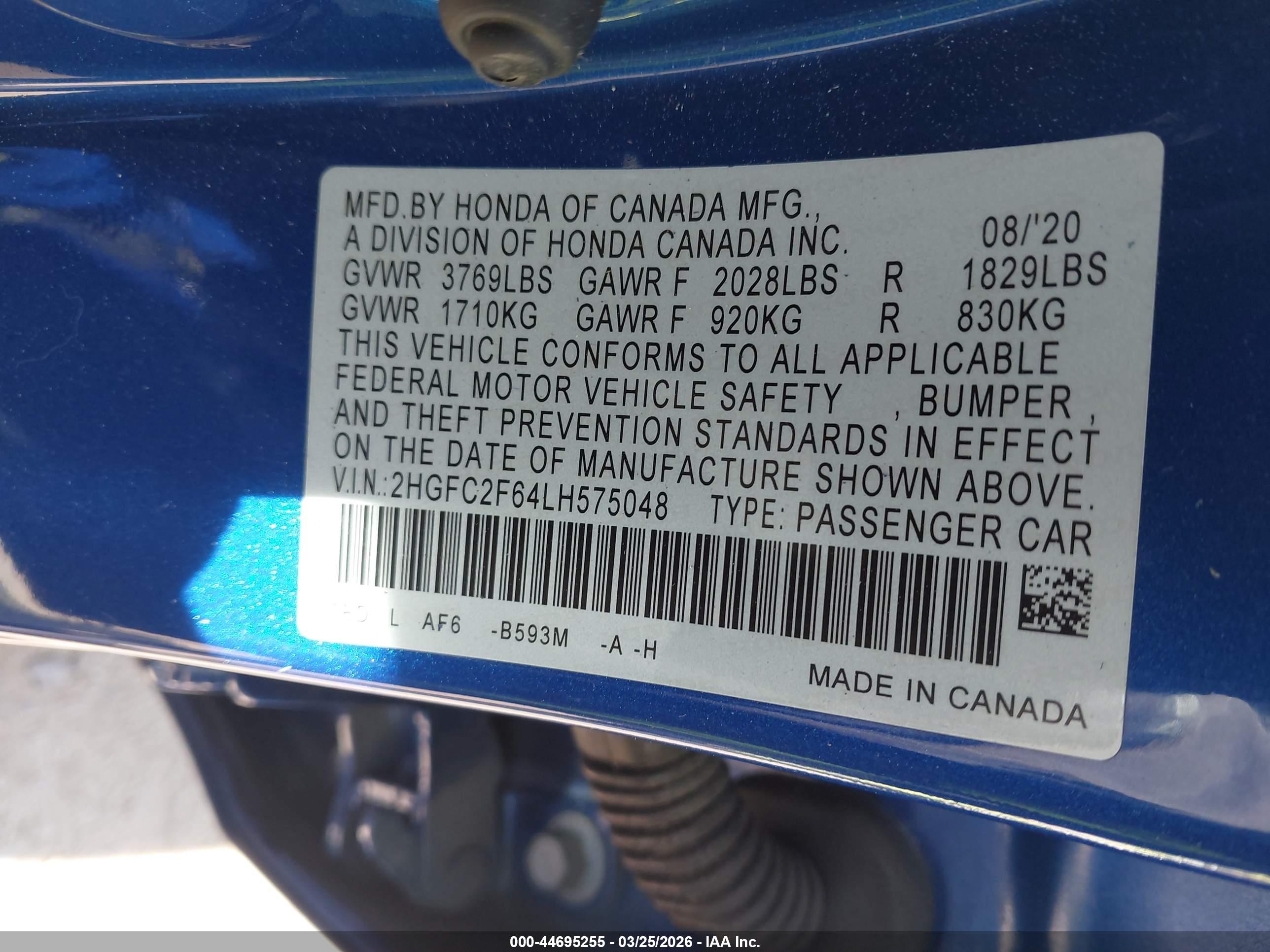 HONDA CIVIC image 9