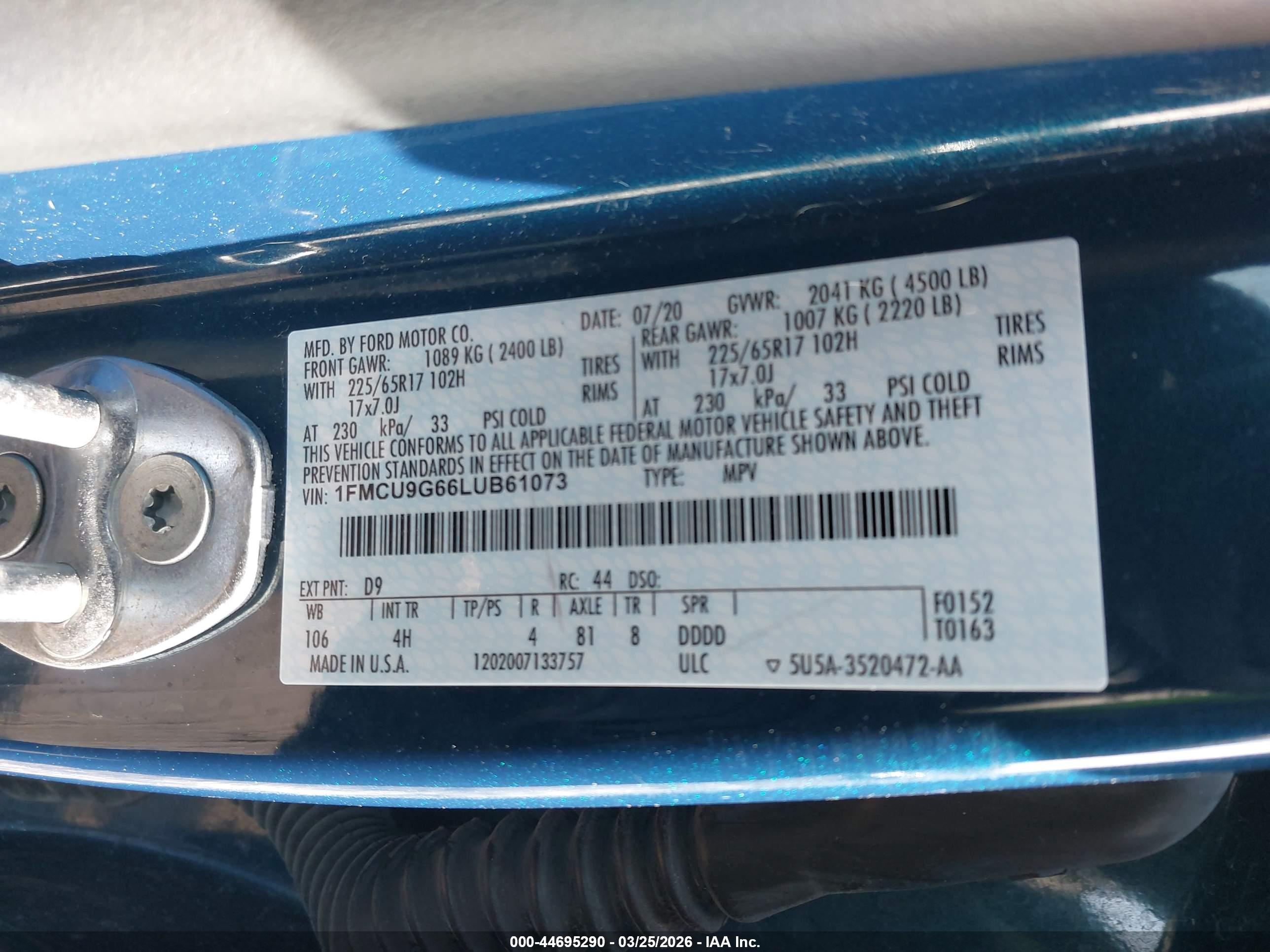 FORD ESCAPE image 9