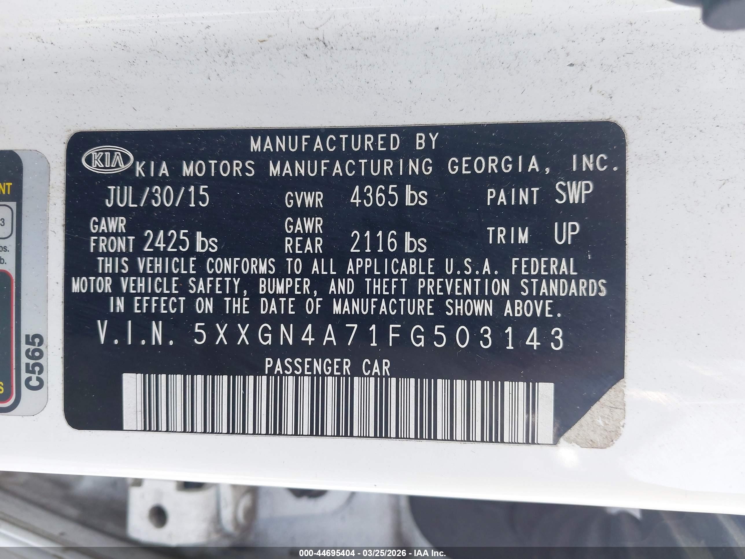 KIA OPTIMA image 9