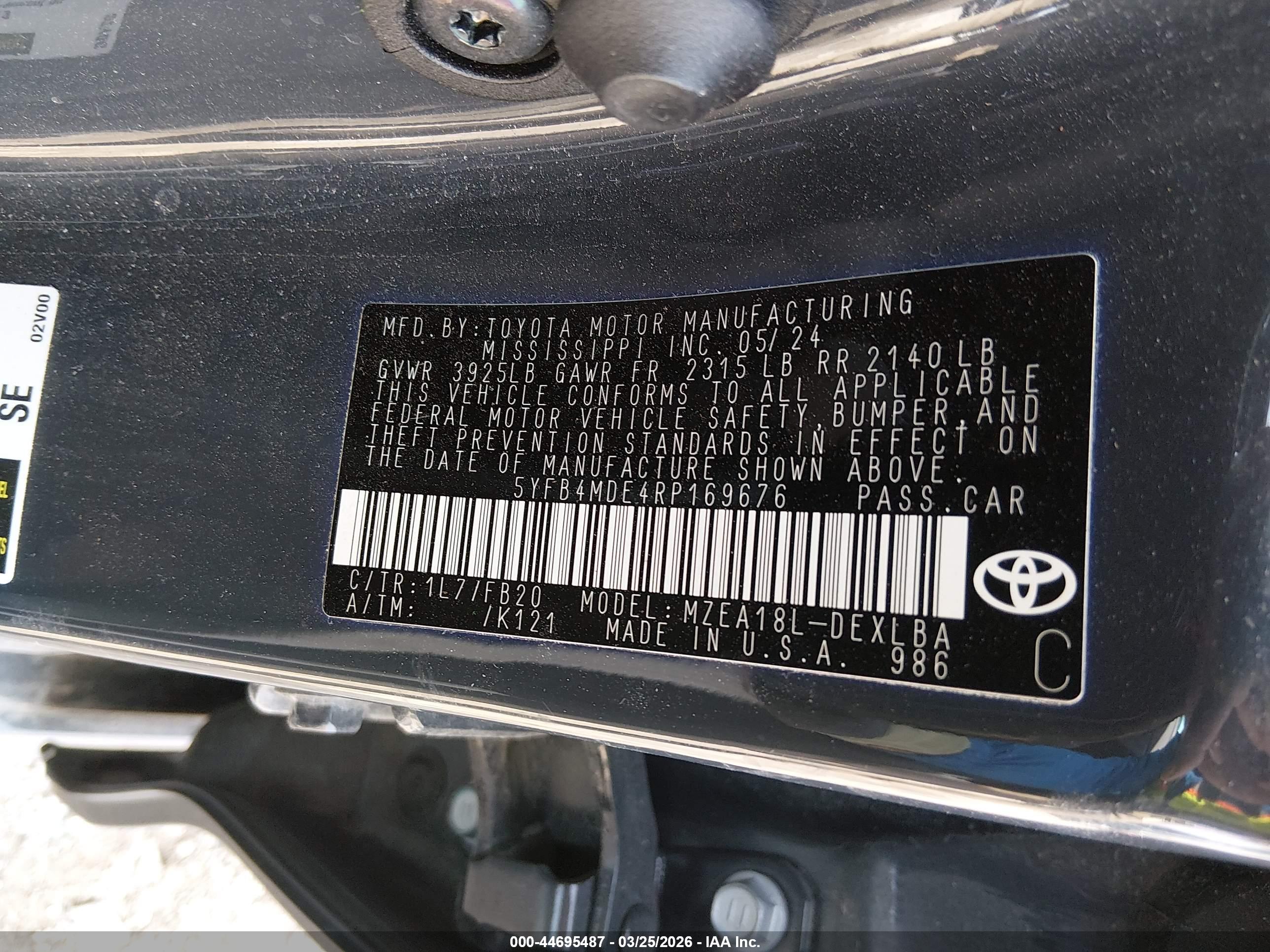 TOYOTA COROLLA image 9