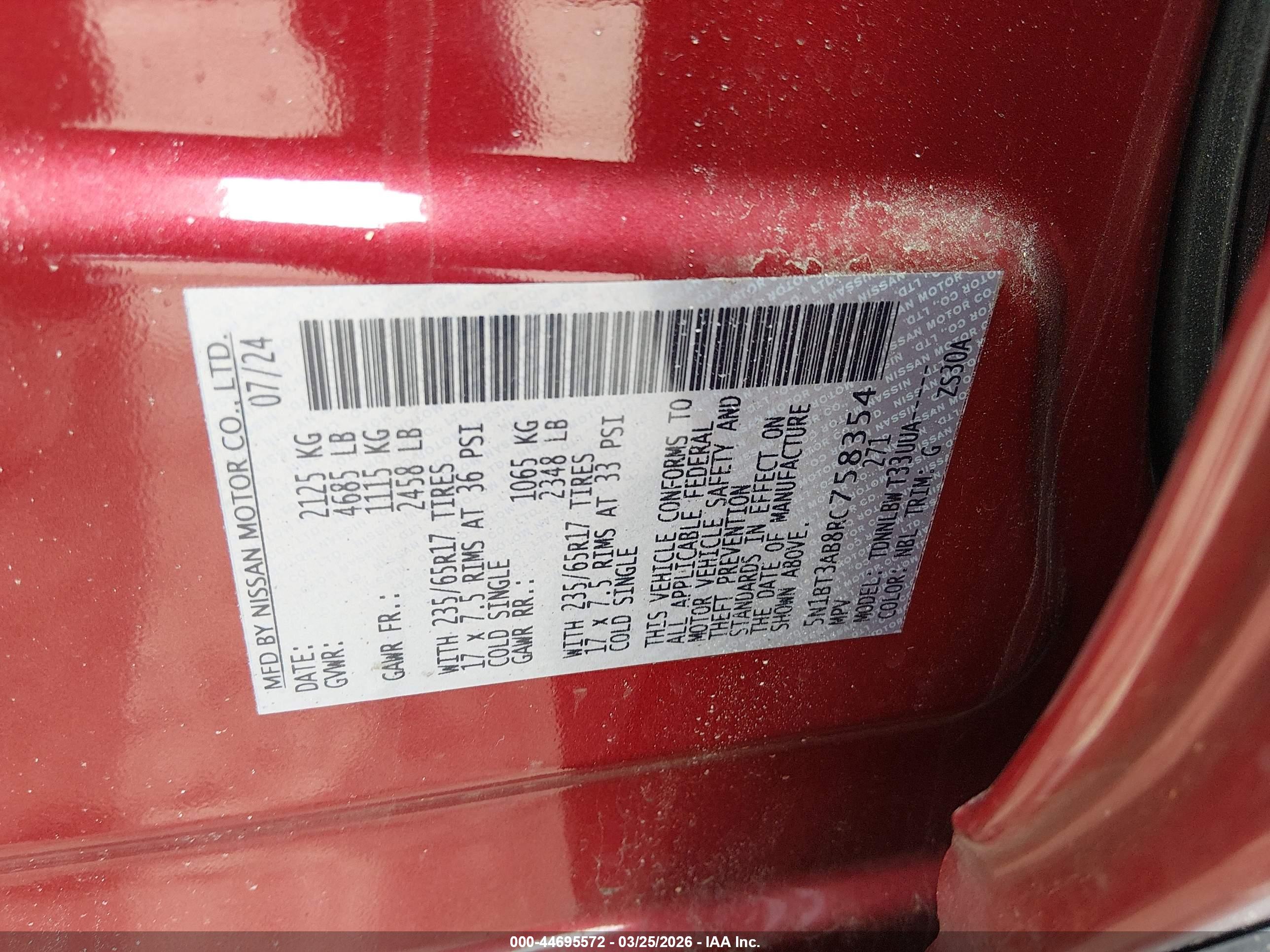NISSAN ROGUE image 9
