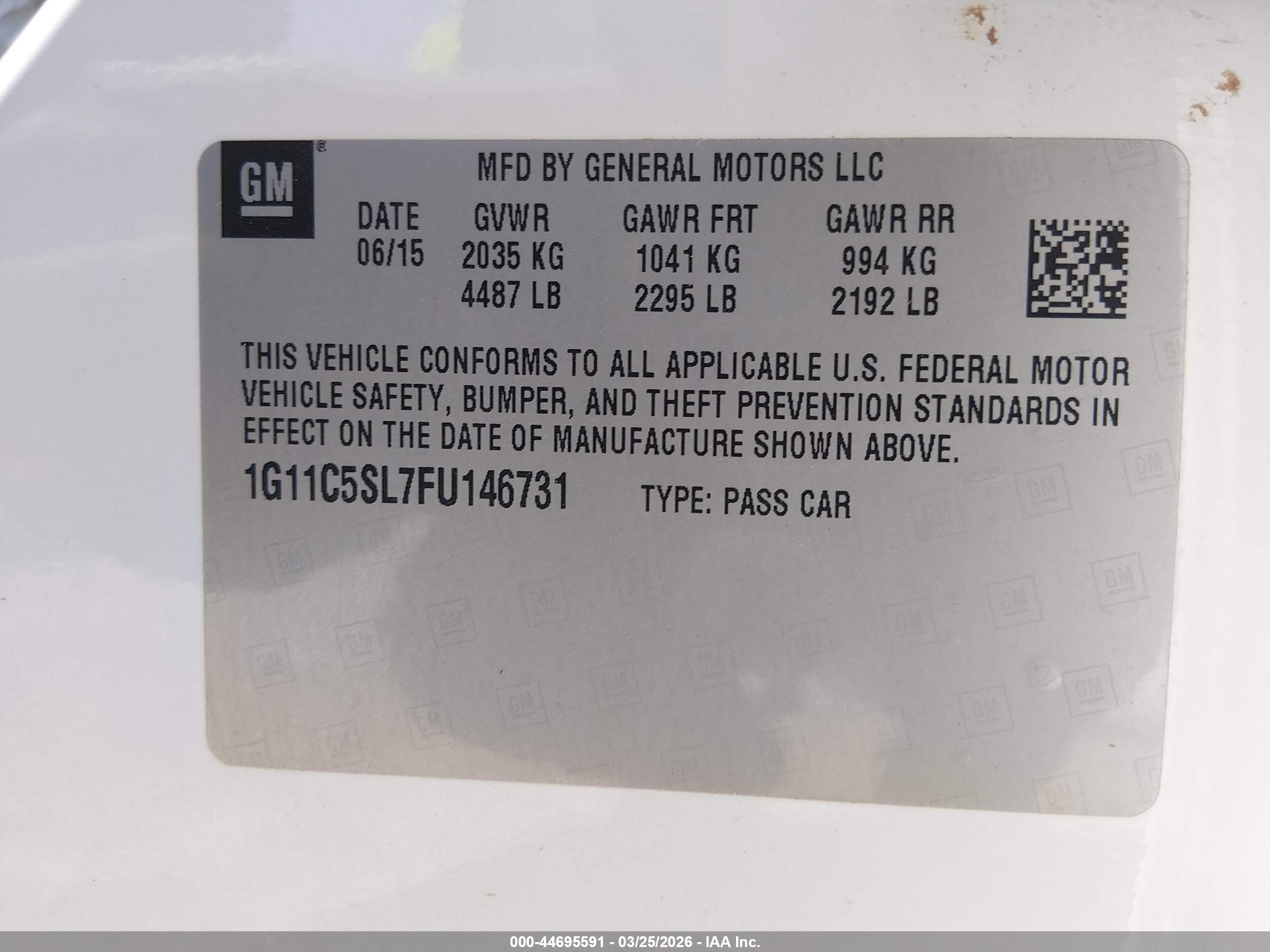 CHEVROLET MALIBU image 9