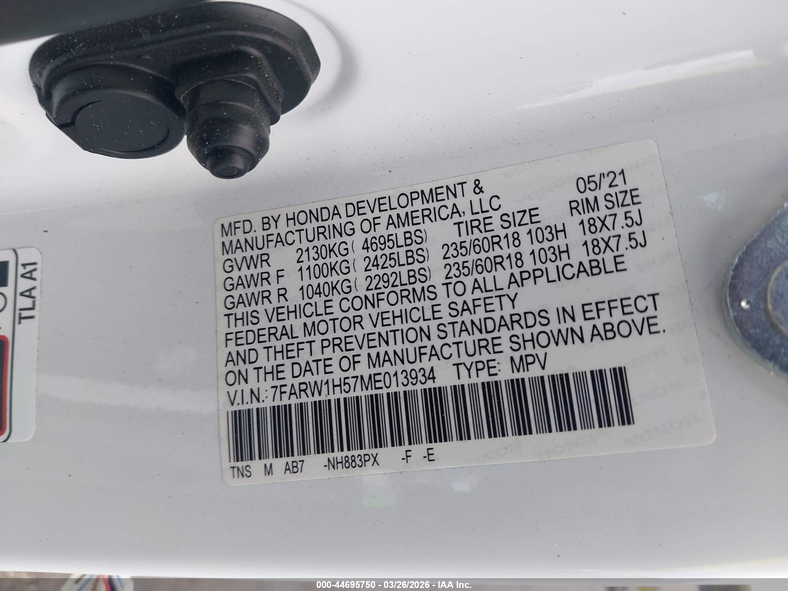HONDA CR-V image 9