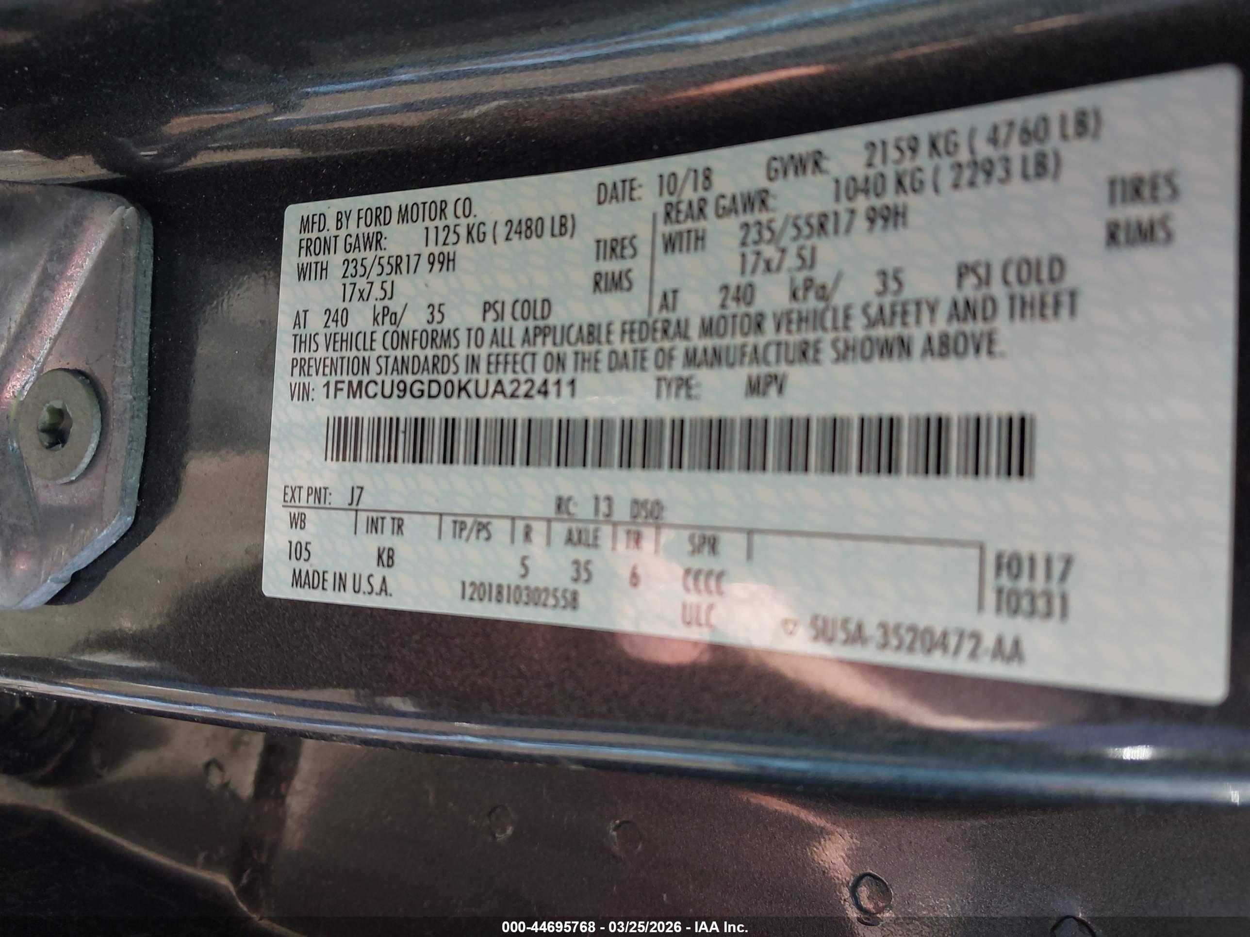 FORD ESCAPE image 9