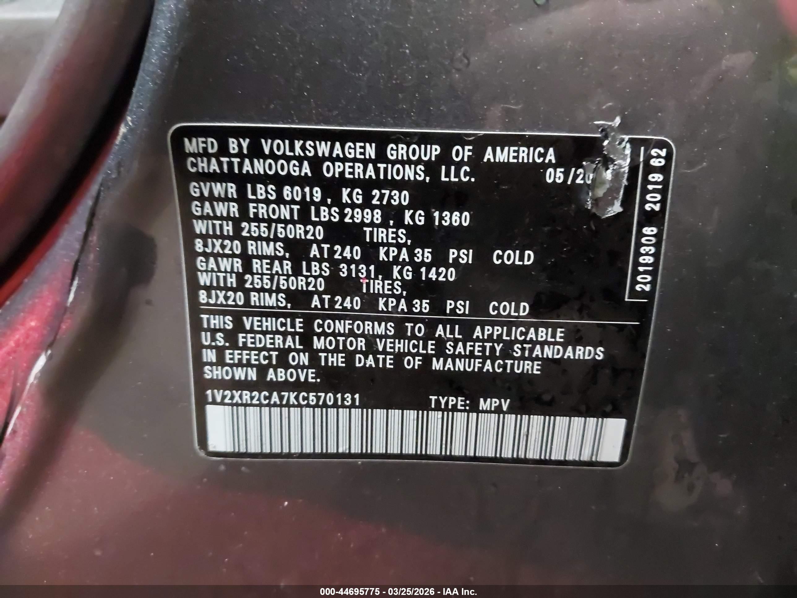 VOLKSWAGEN ATLAS image 9