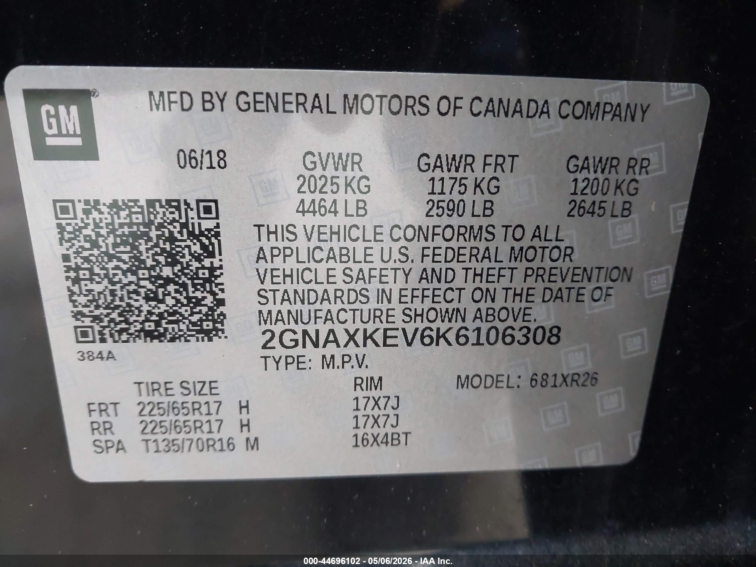 CHEVROLET EQUINOX image 9