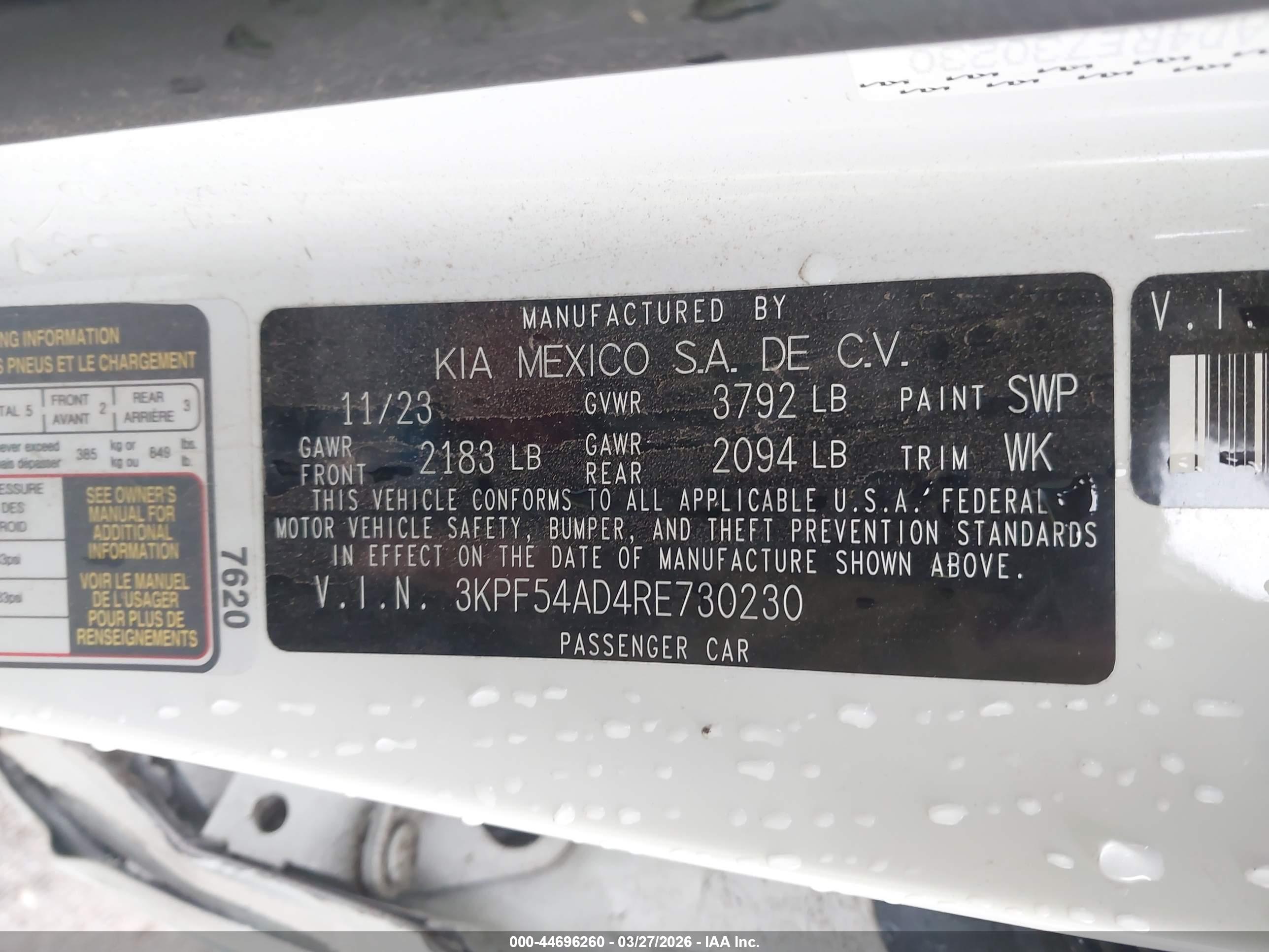 KIA FORTE image 9