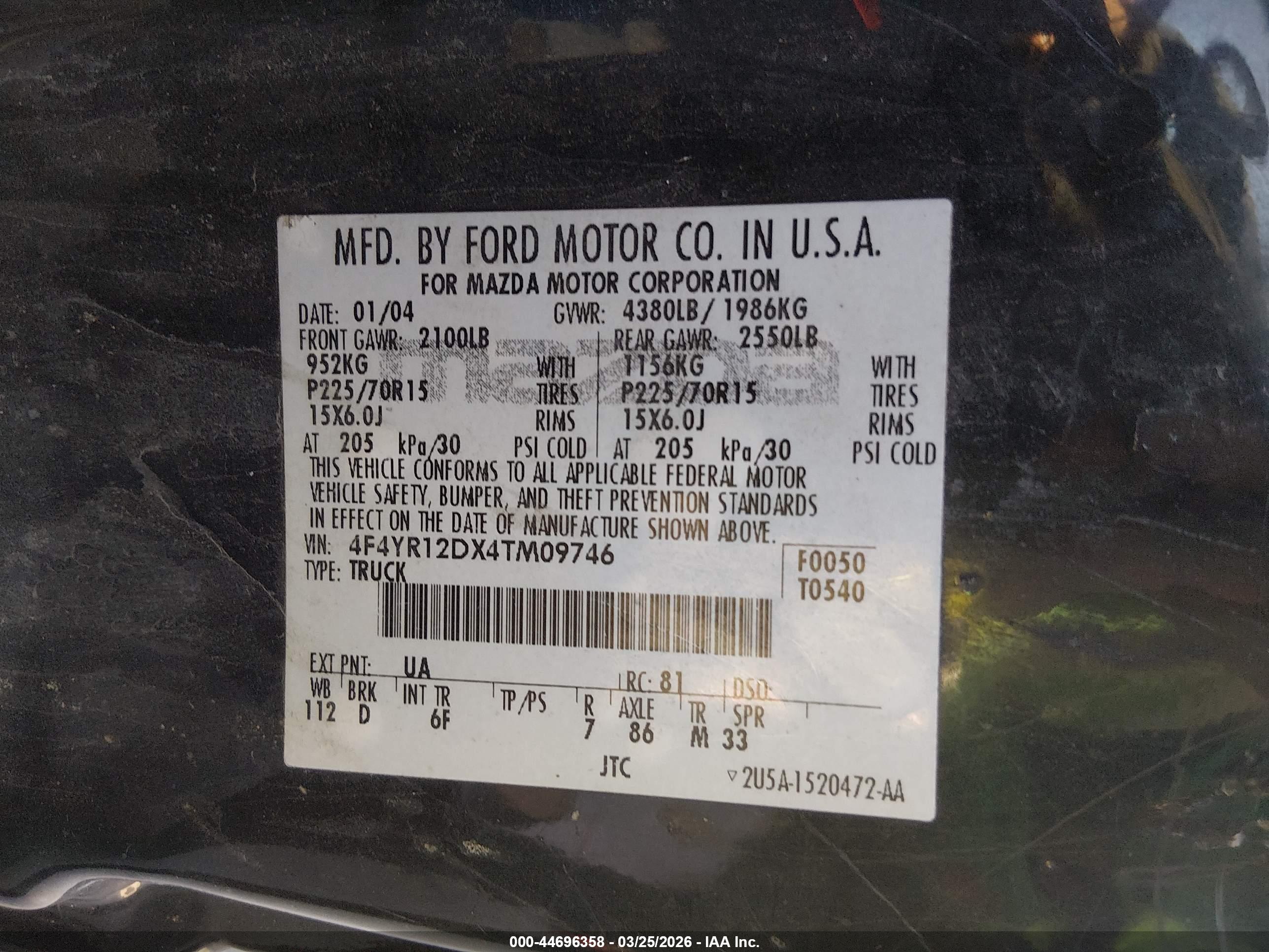 MAZDA B2300 image 9