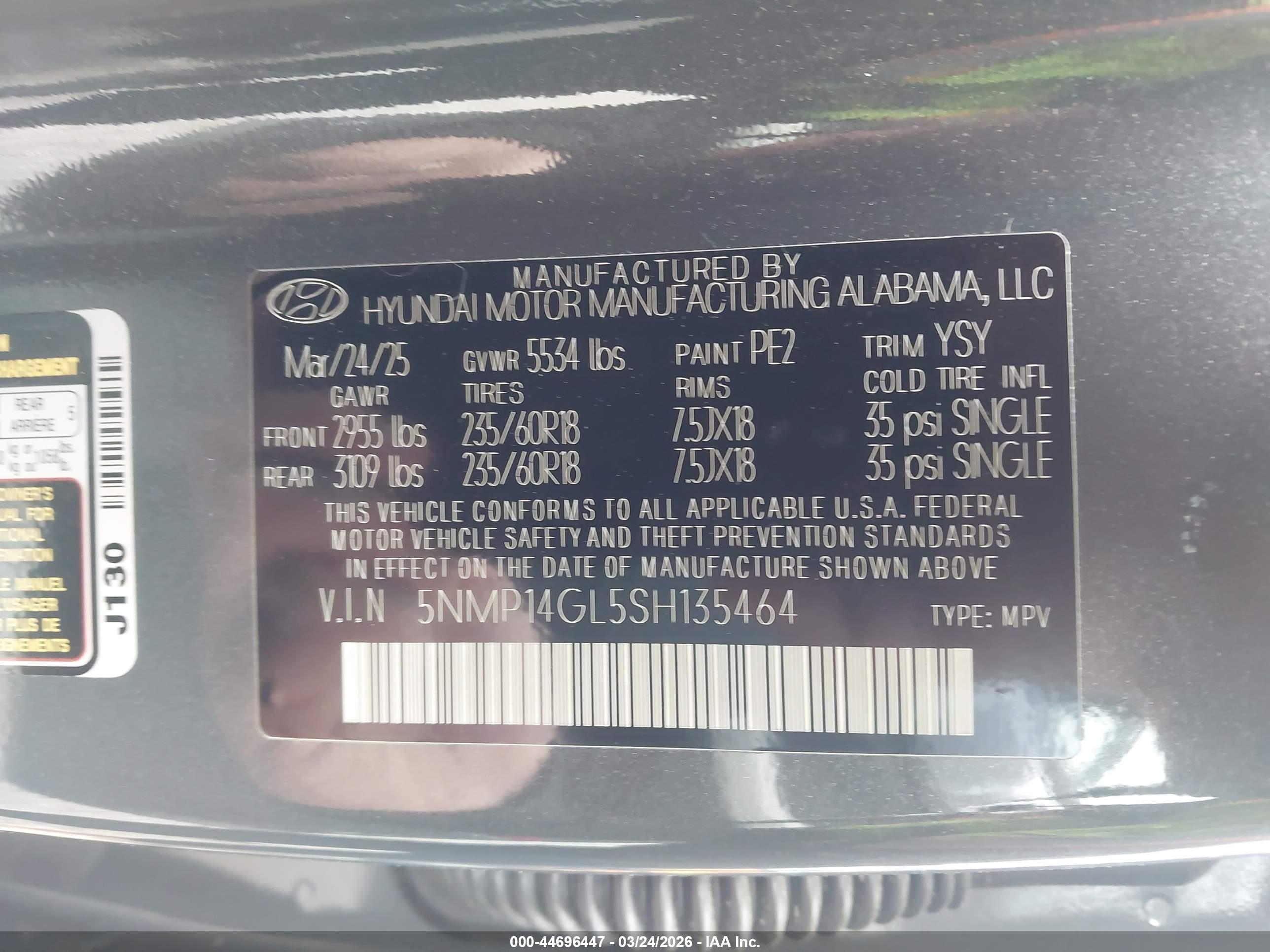 HYUNDAI SANTA image 9