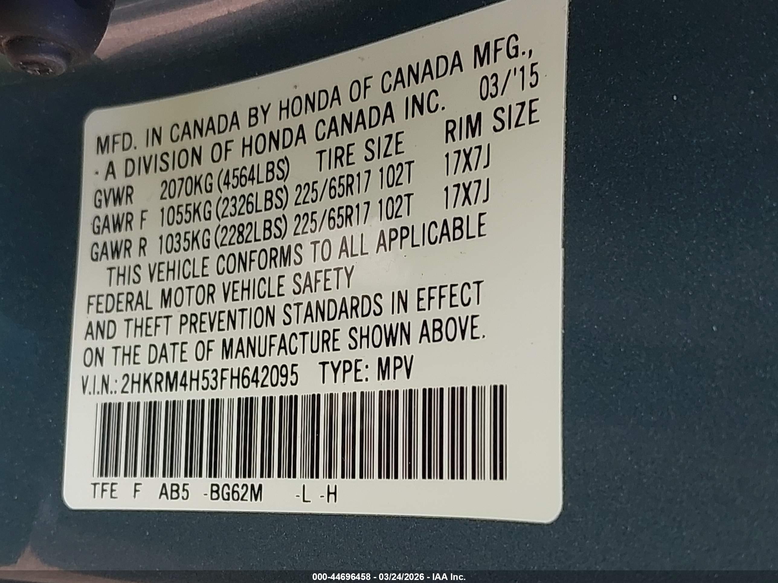 HONDA CR-V image 9
