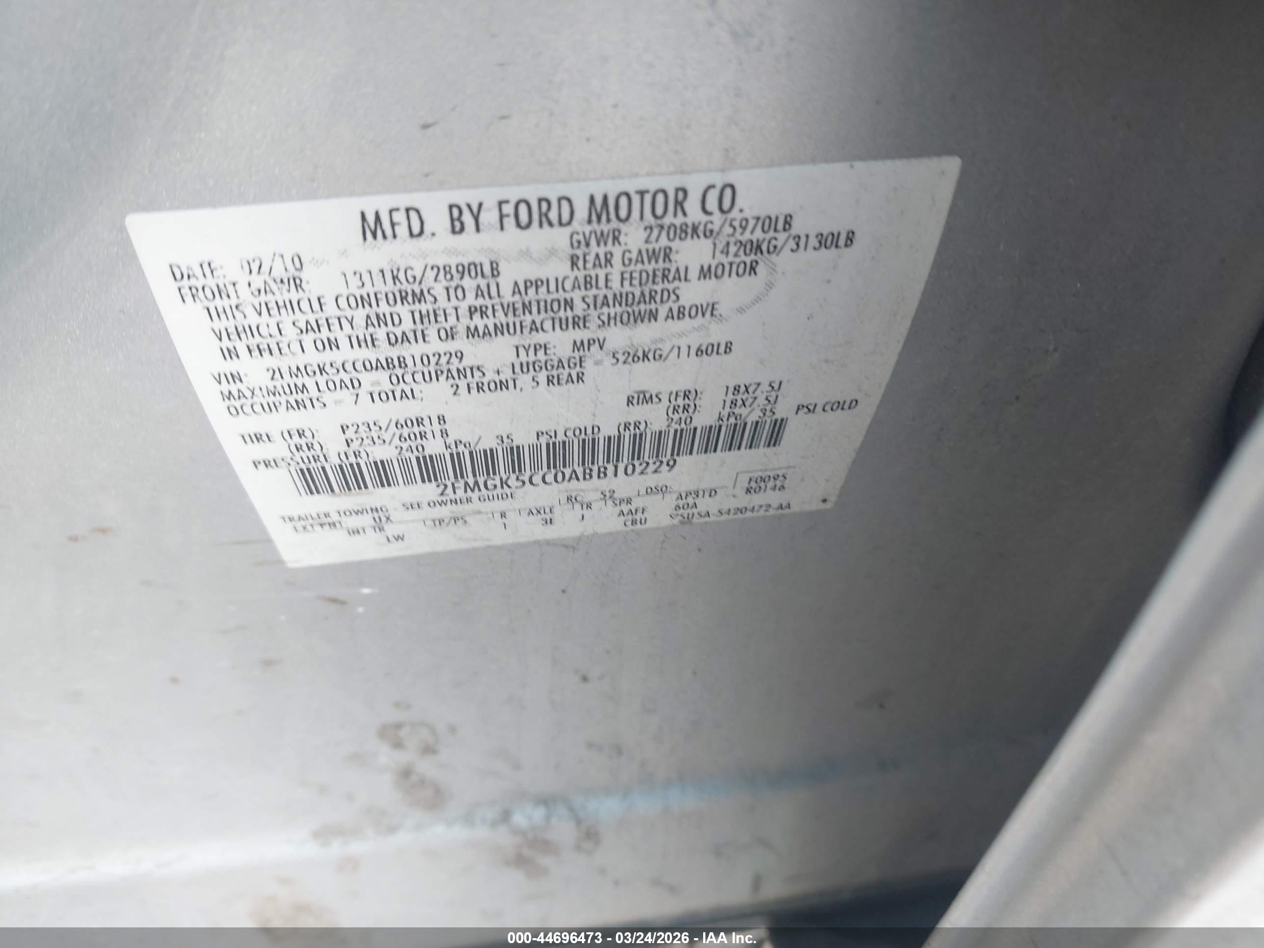 FORD FLEX image 9