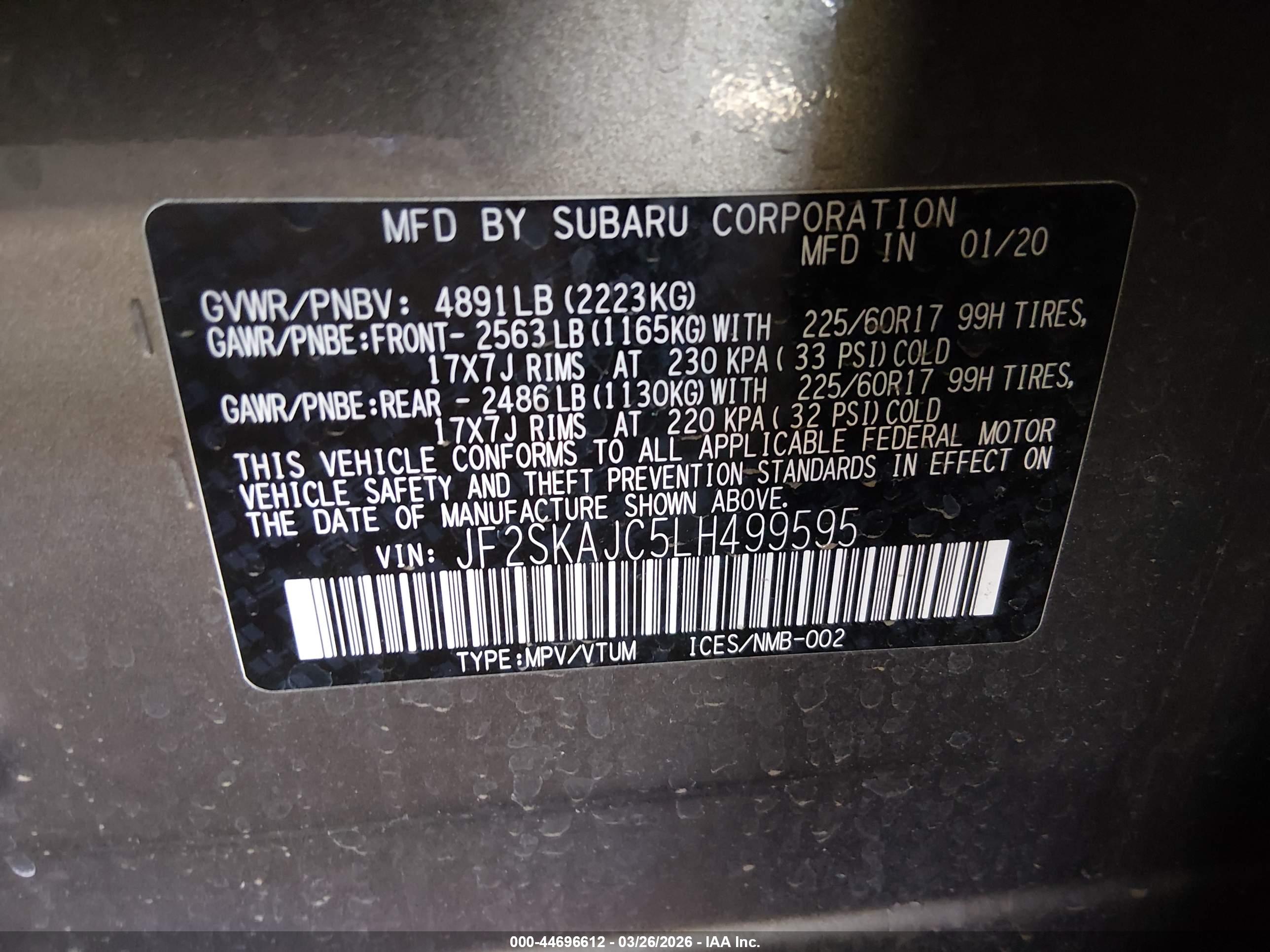 SUBARU FORESTER image 9