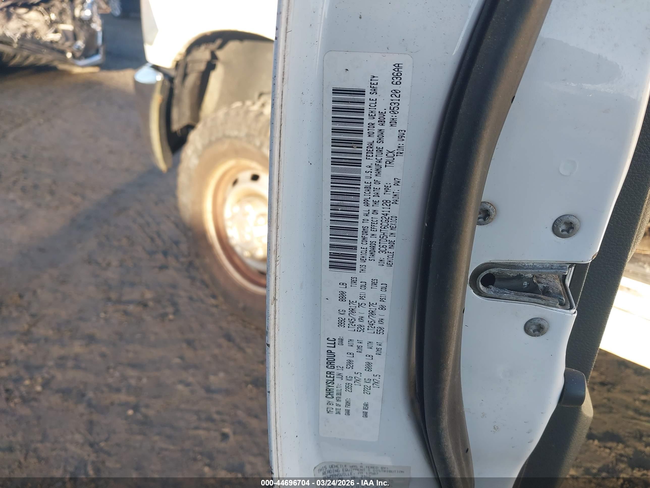 RAM 2500 image 9