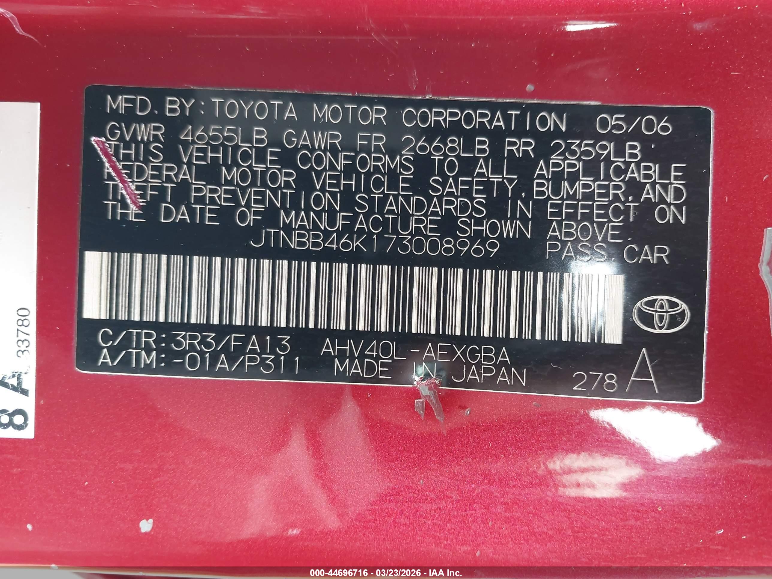TOYOTA CAMRY image 9