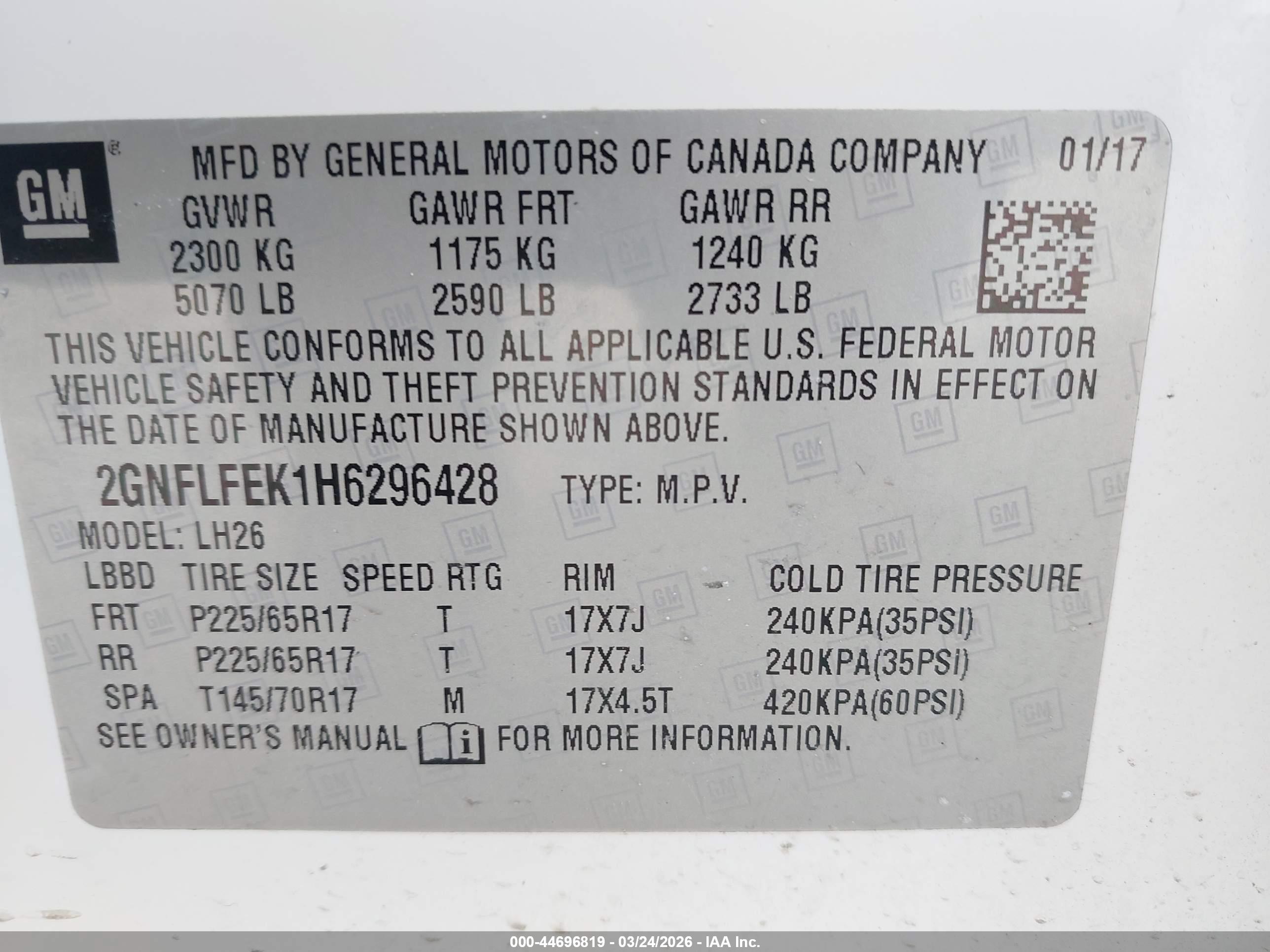 CHEVROLET EQUINOX image 9