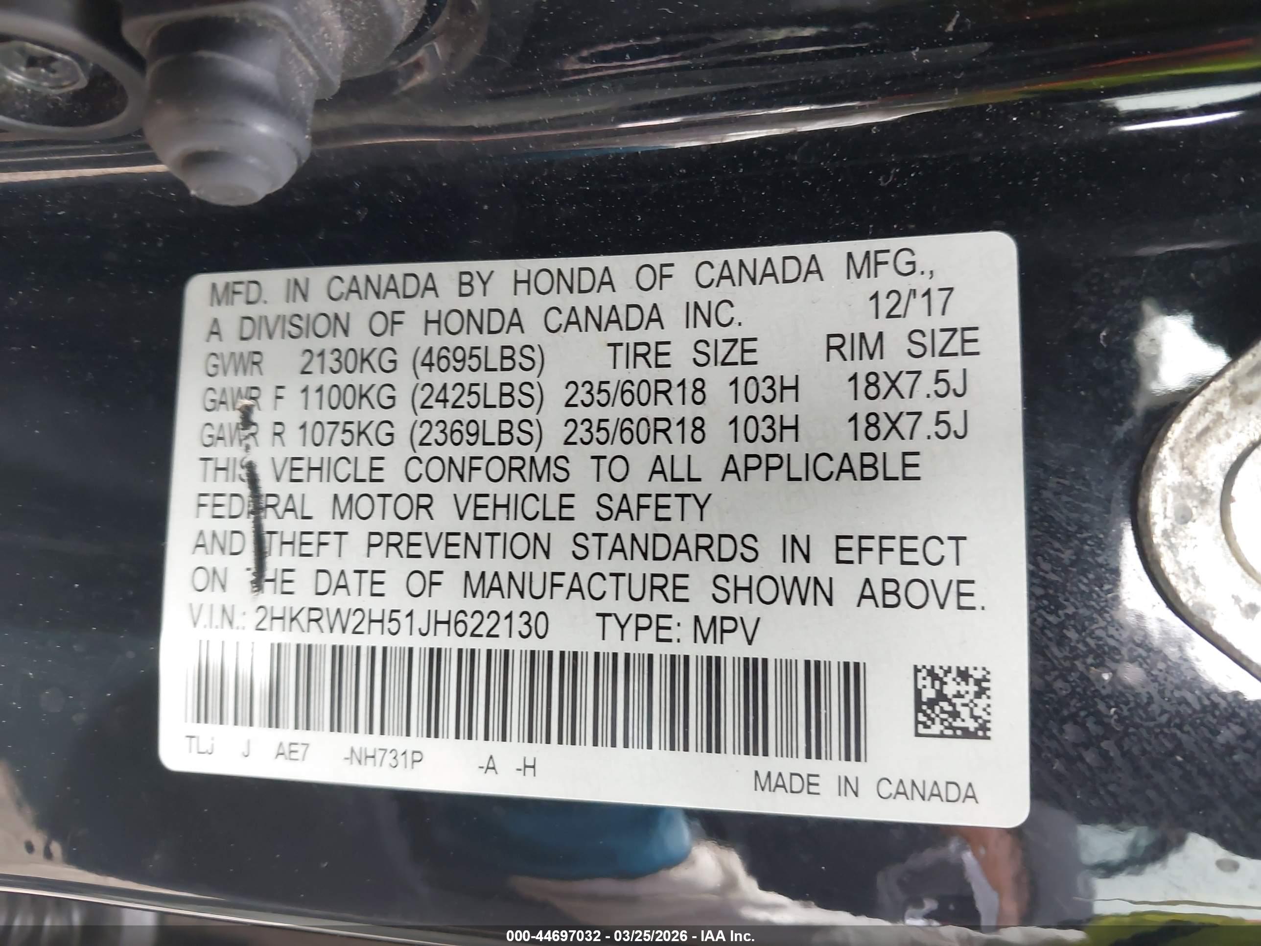 HONDA CR-V image 9