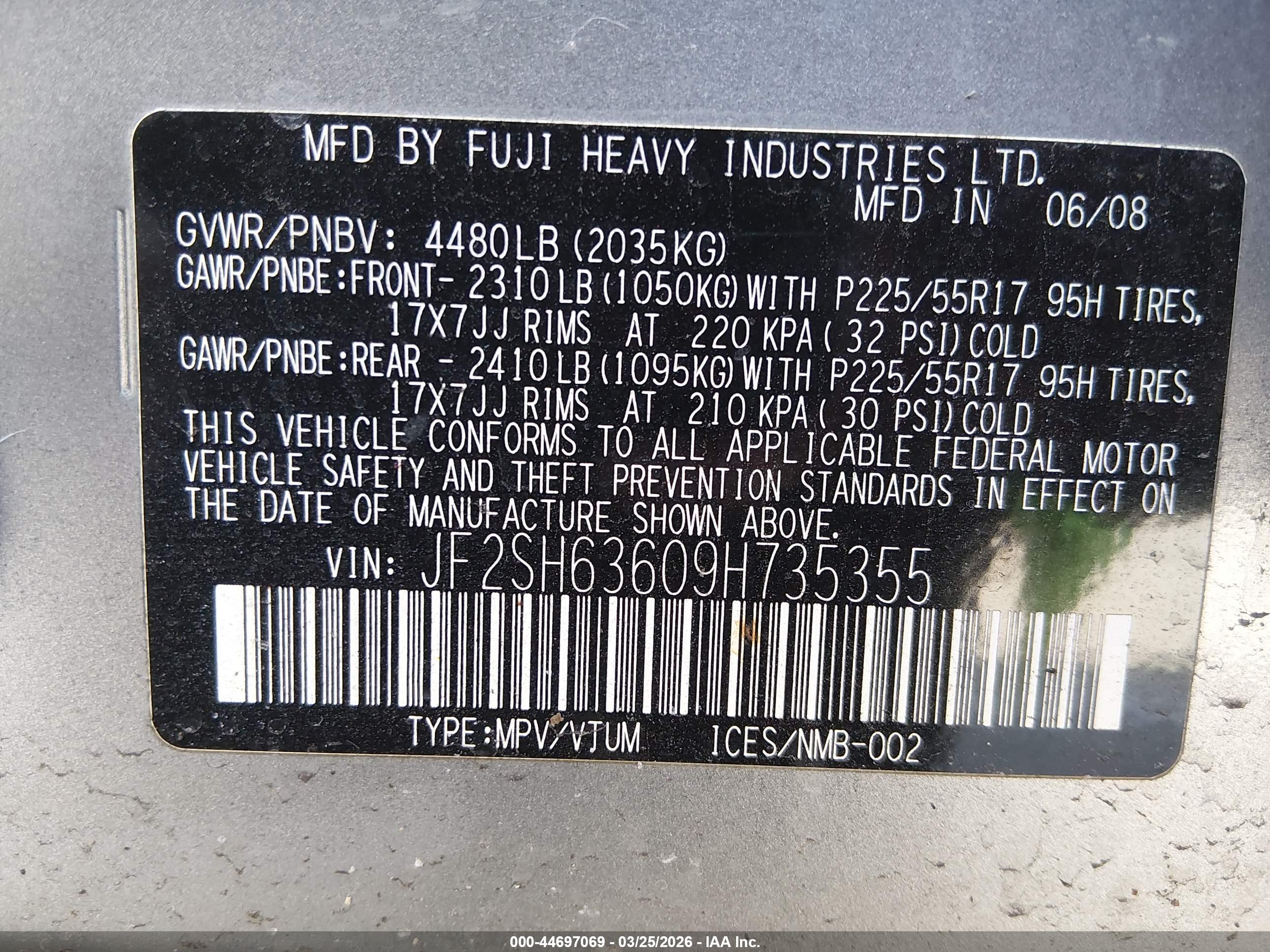 SUBARU FORESTER image 9
