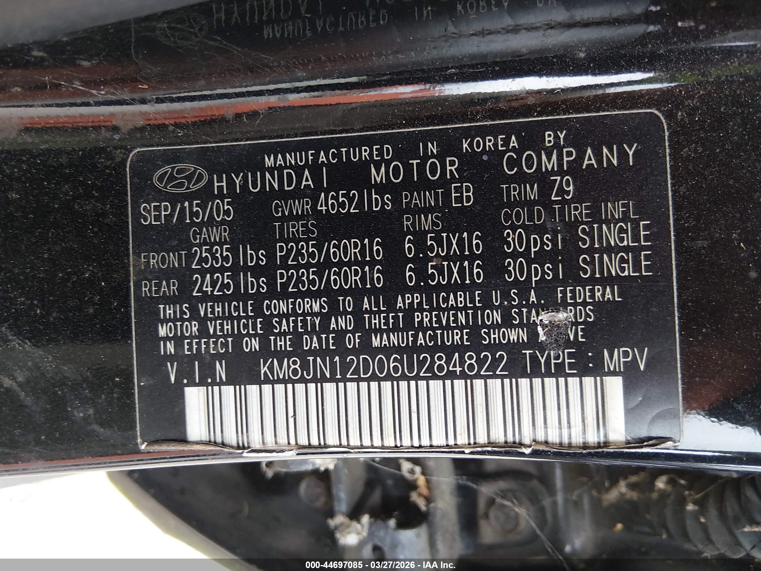 HYUNDAI TUCSON image 9