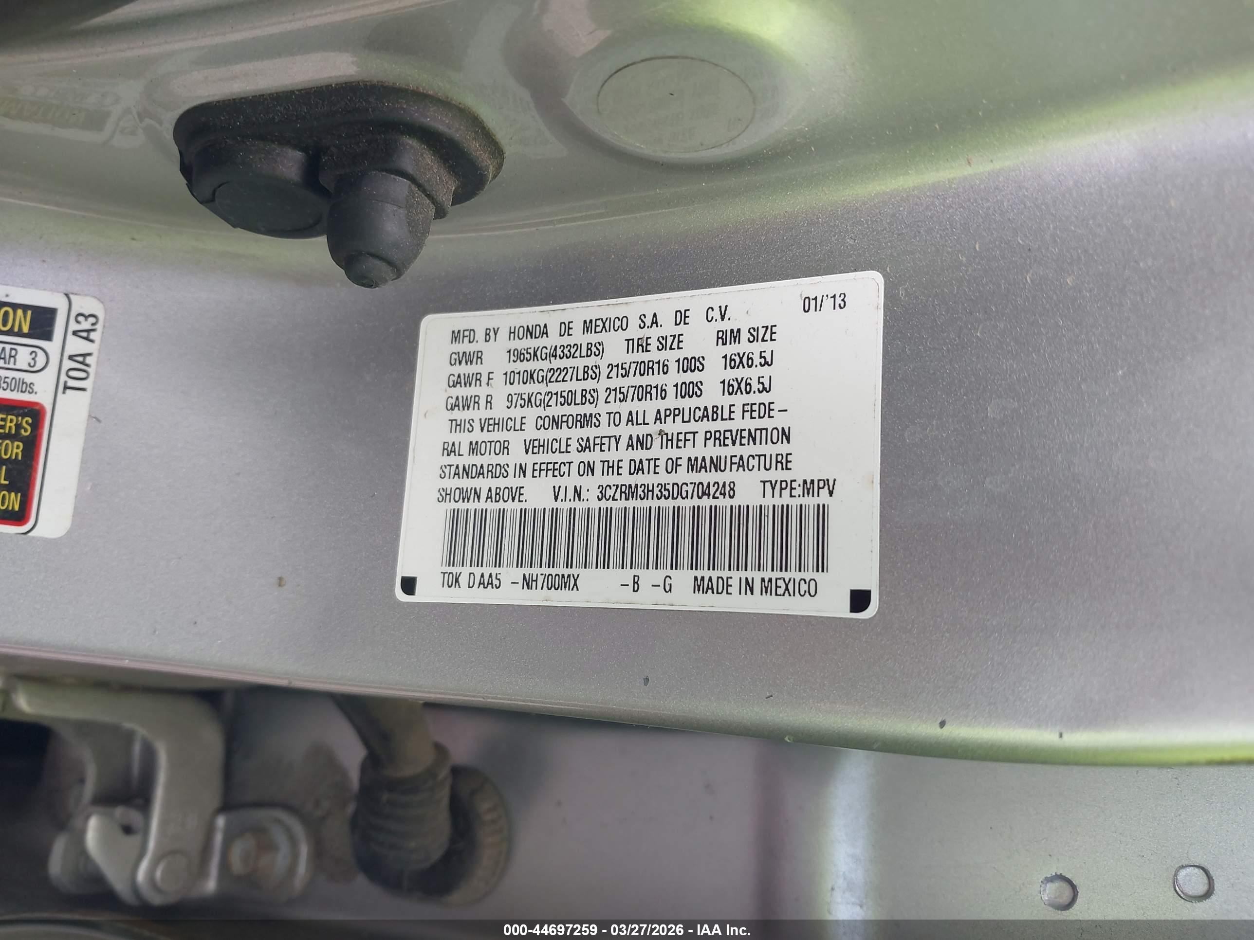 HONDA CR-V image 9