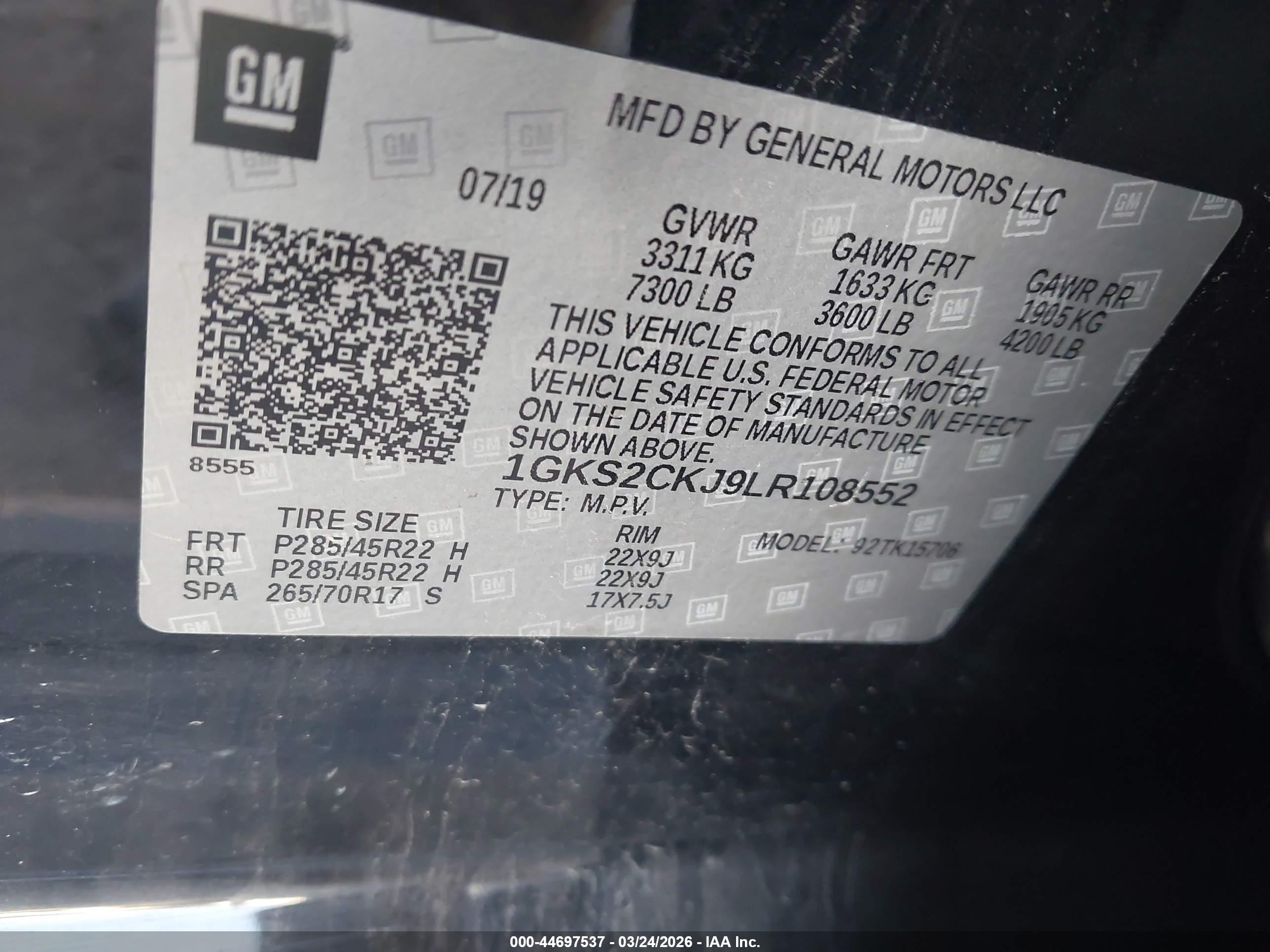 GMC YUKON image 9
