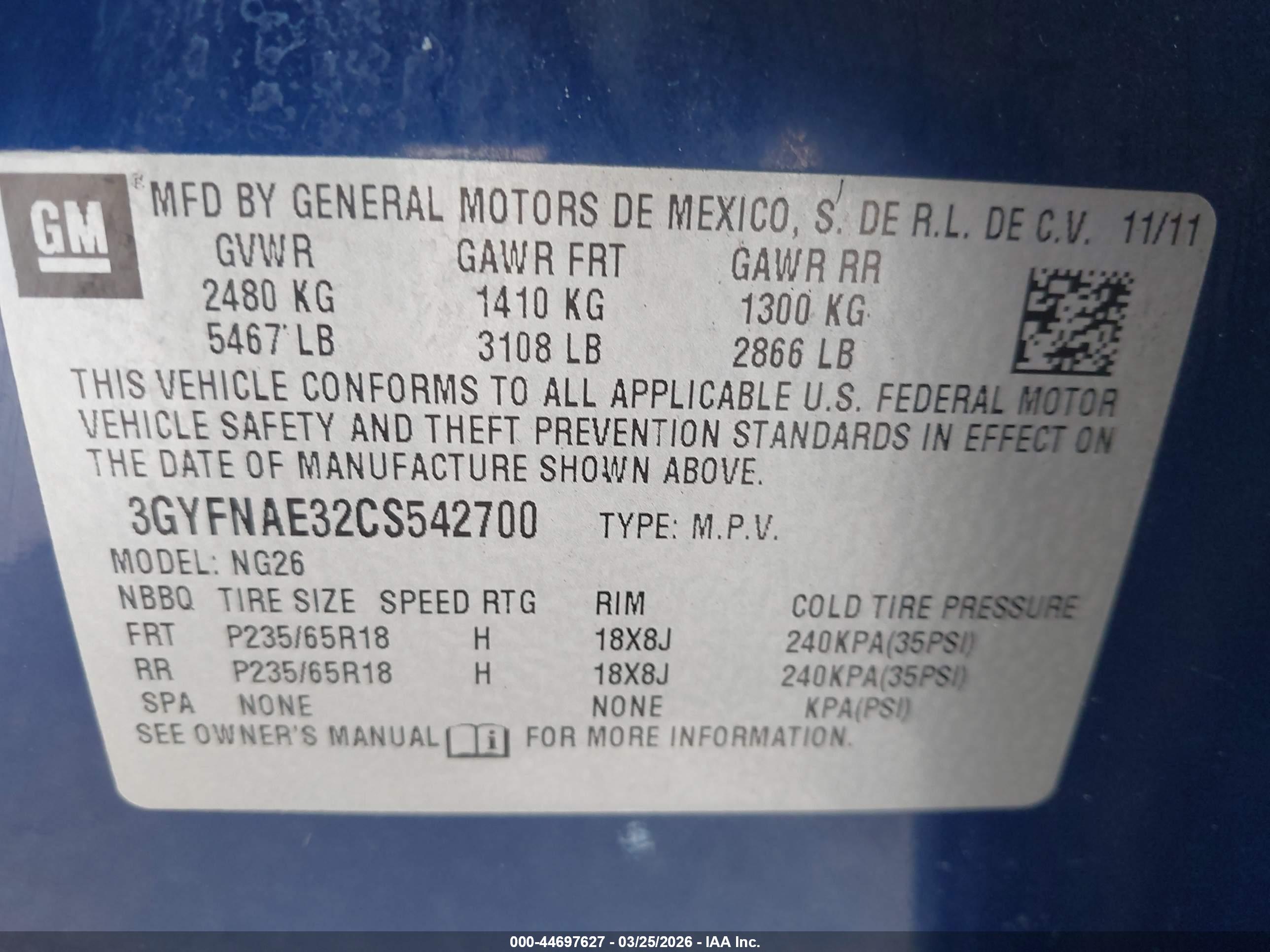 CADILLAC SRX image 9