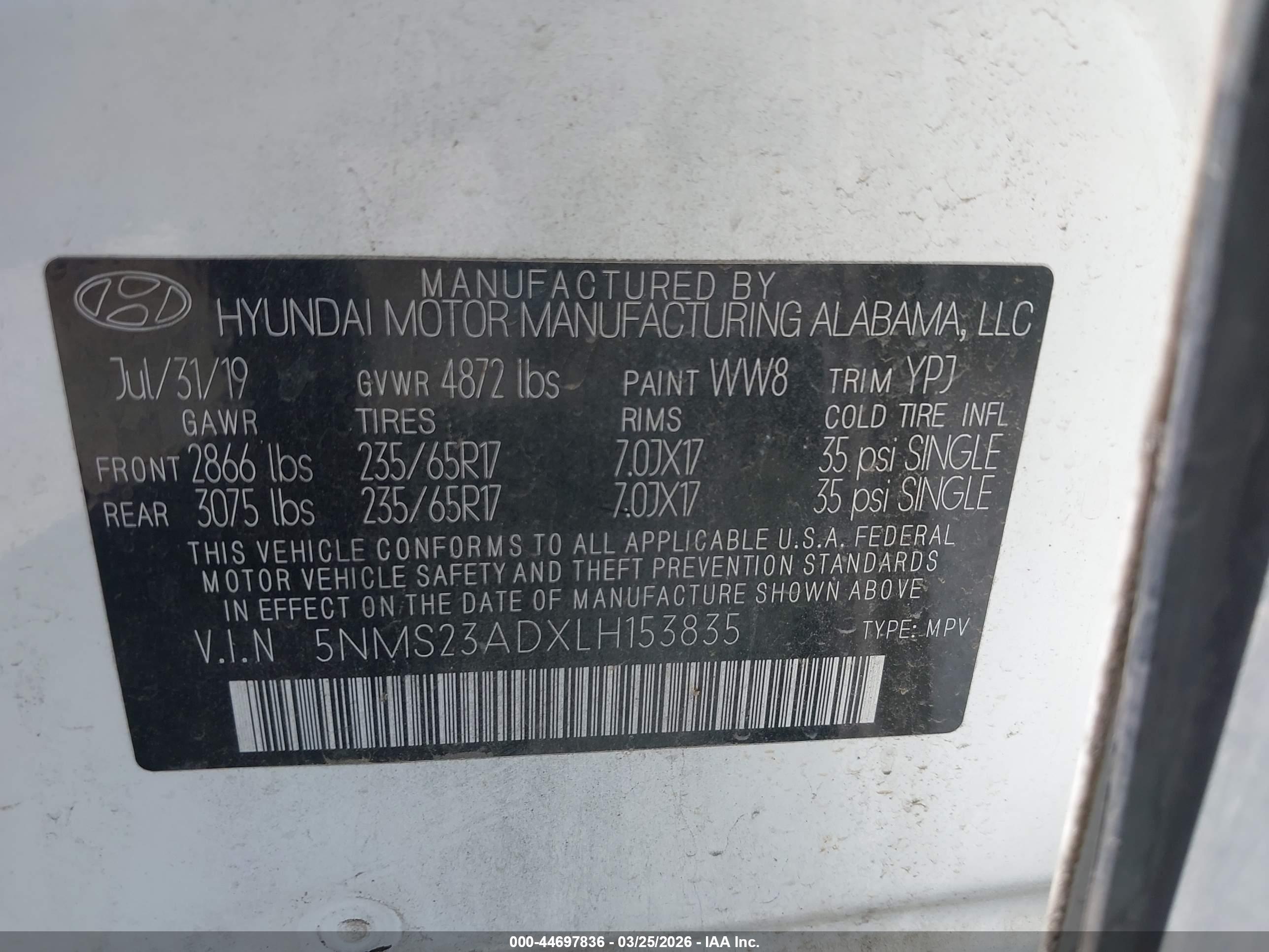 HYUNDAI SANTA image 9