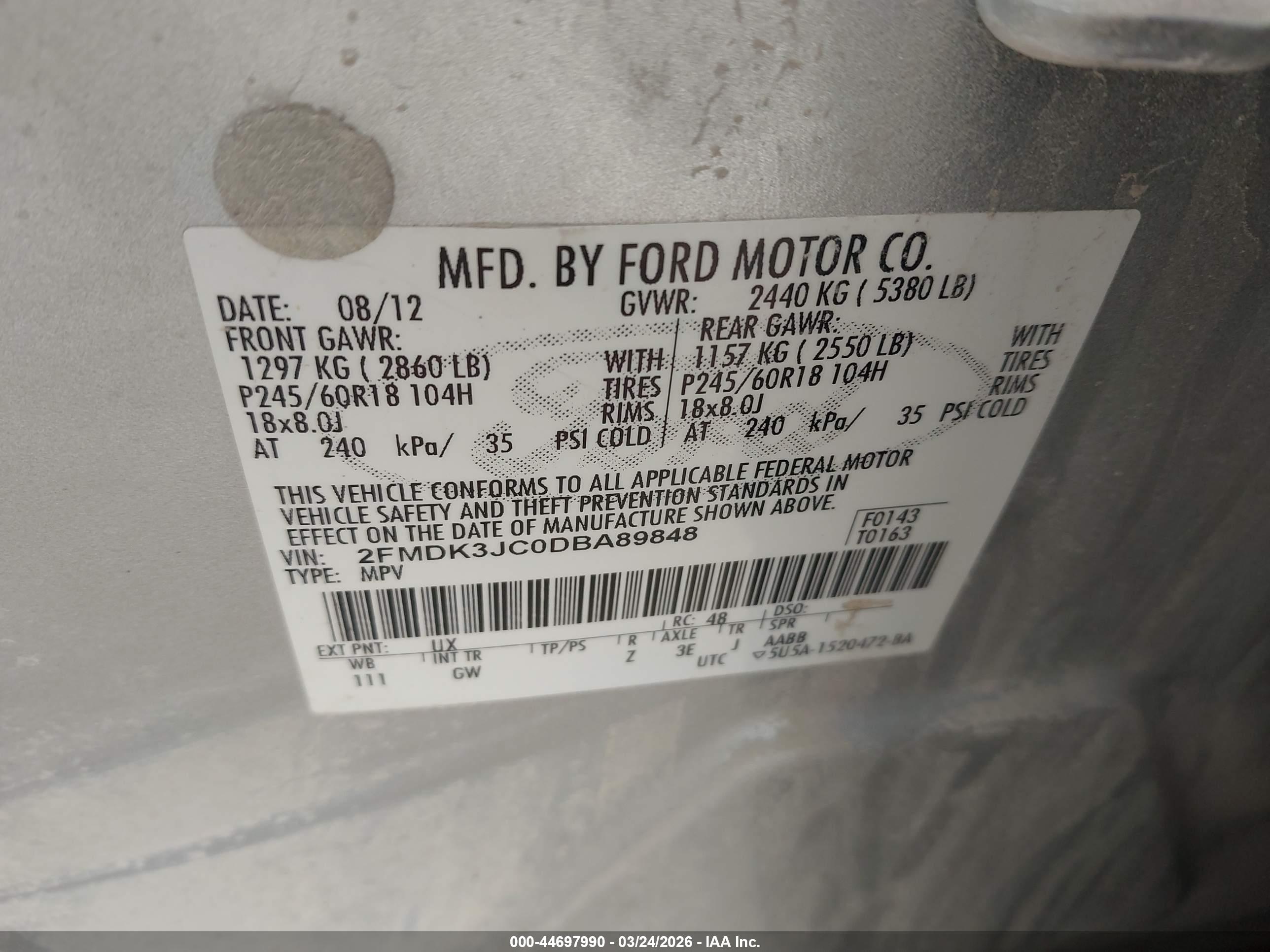 FORD EDGE image 9