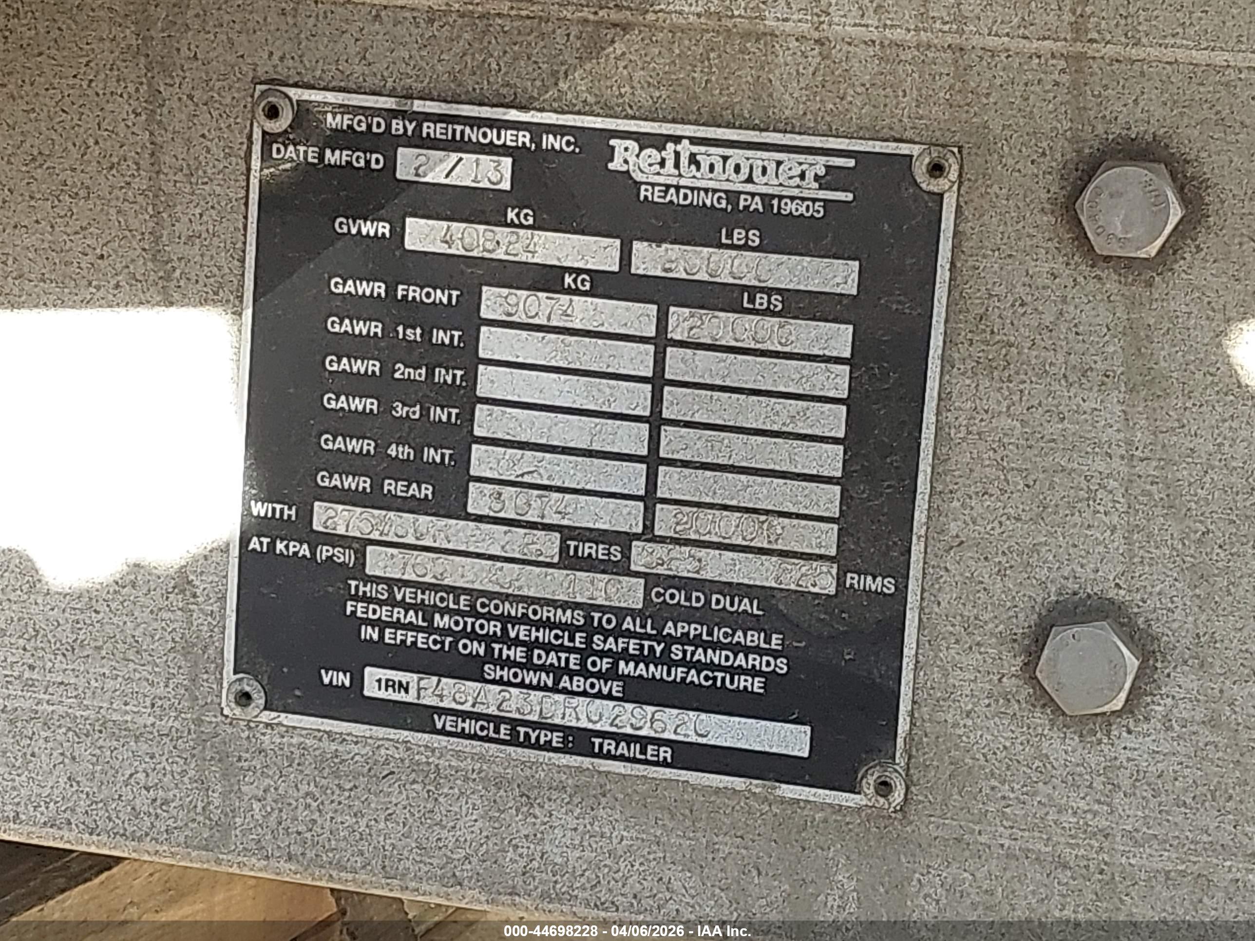 REITNOUER FLATBED image 9