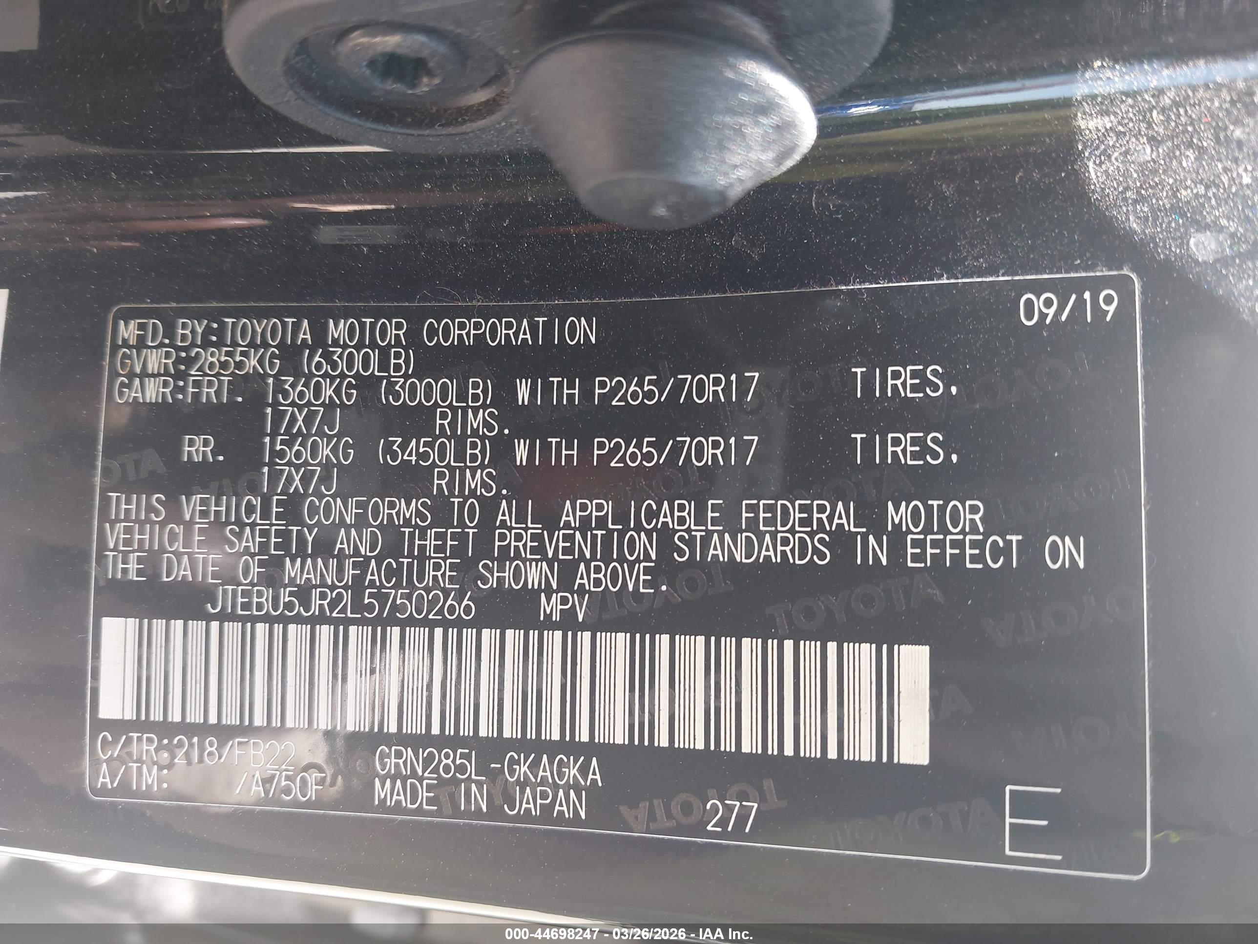 TOYOTA 4RUNNER image 9
