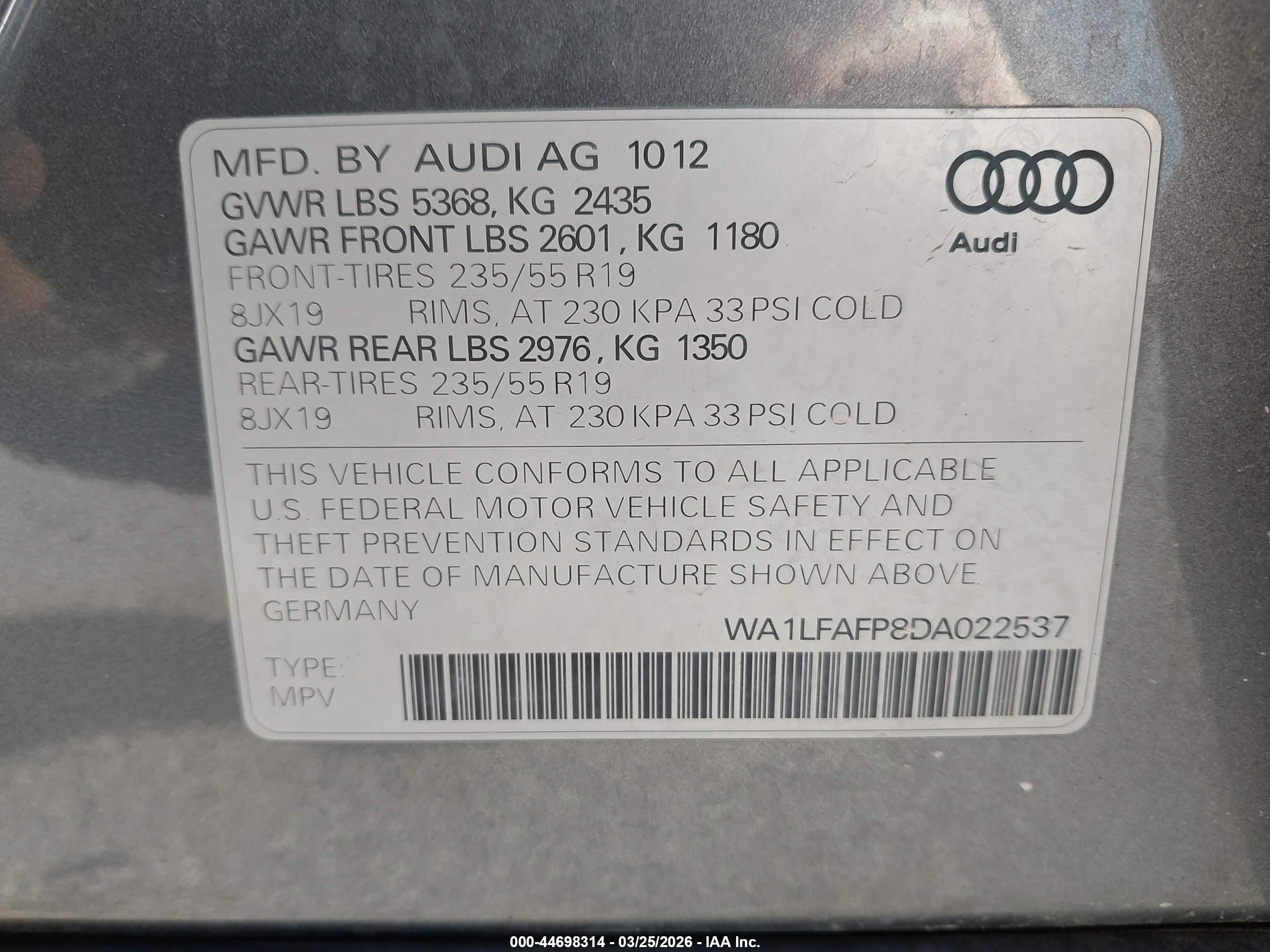 AUDI Q5 image 9