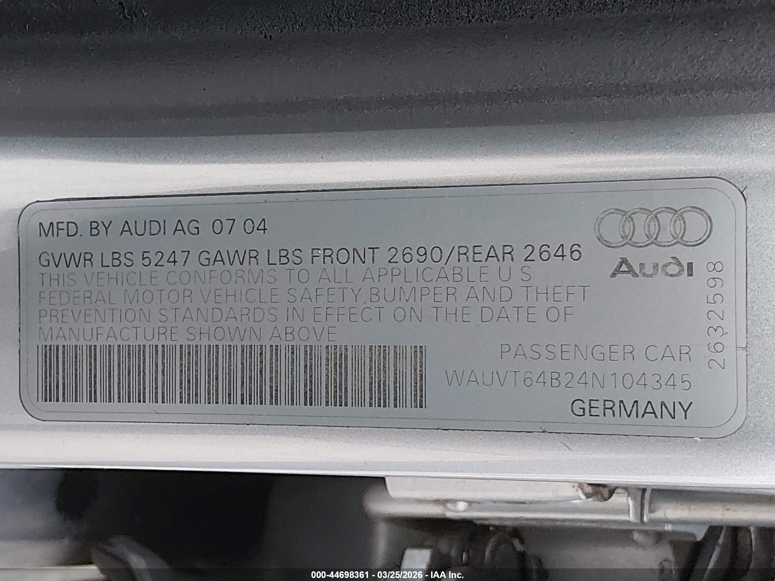 AUDI A6 image 9