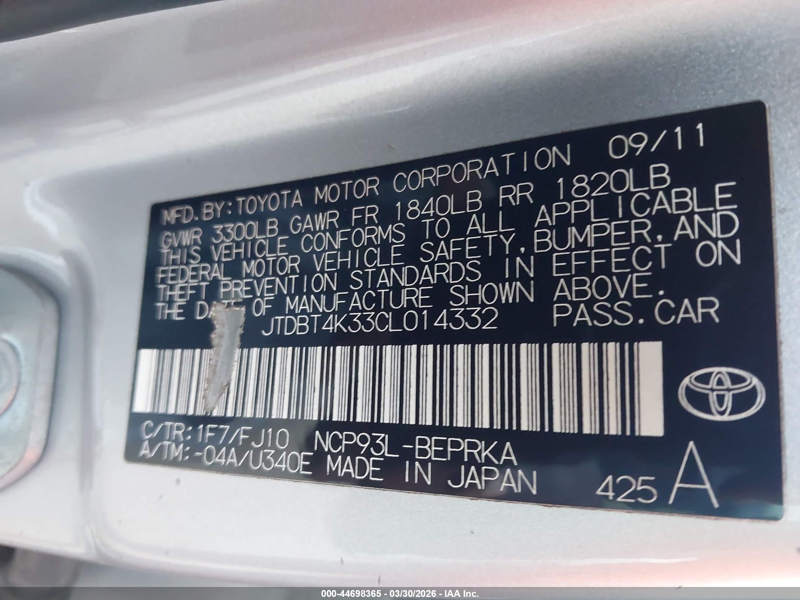 TOYOTA YARIS image 9