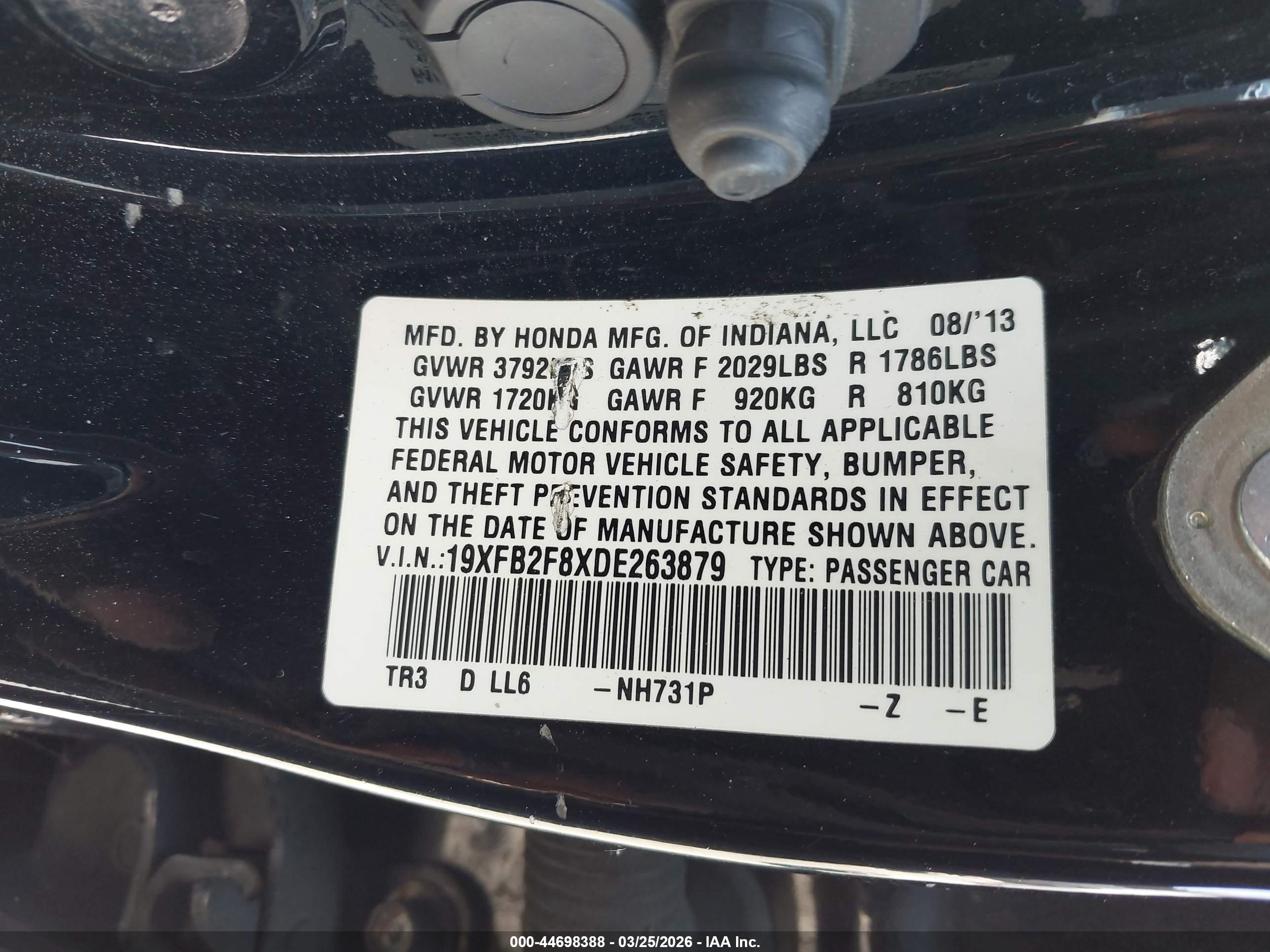 HONDA CIVIC image 9