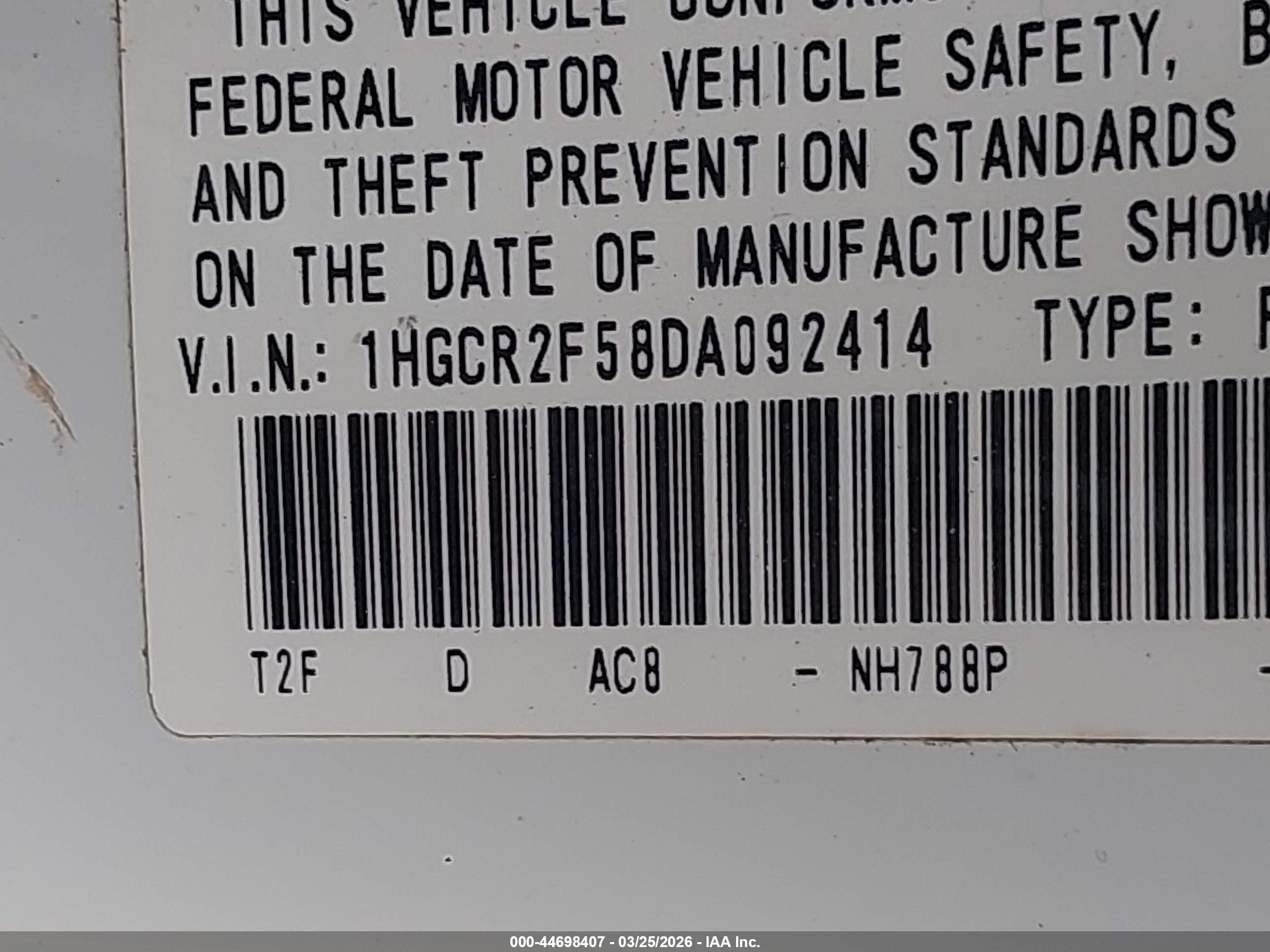 HONDA ACCORD image 9